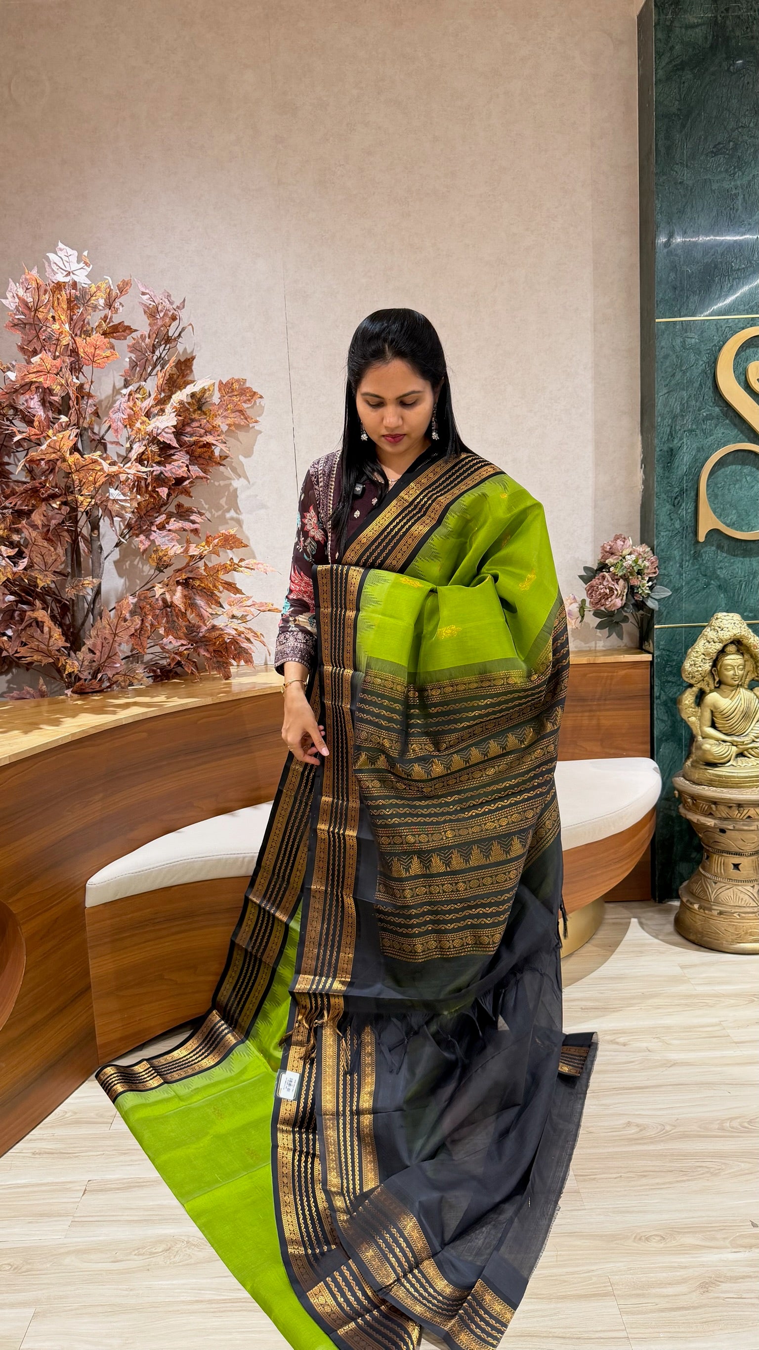 Handloom silk cotton