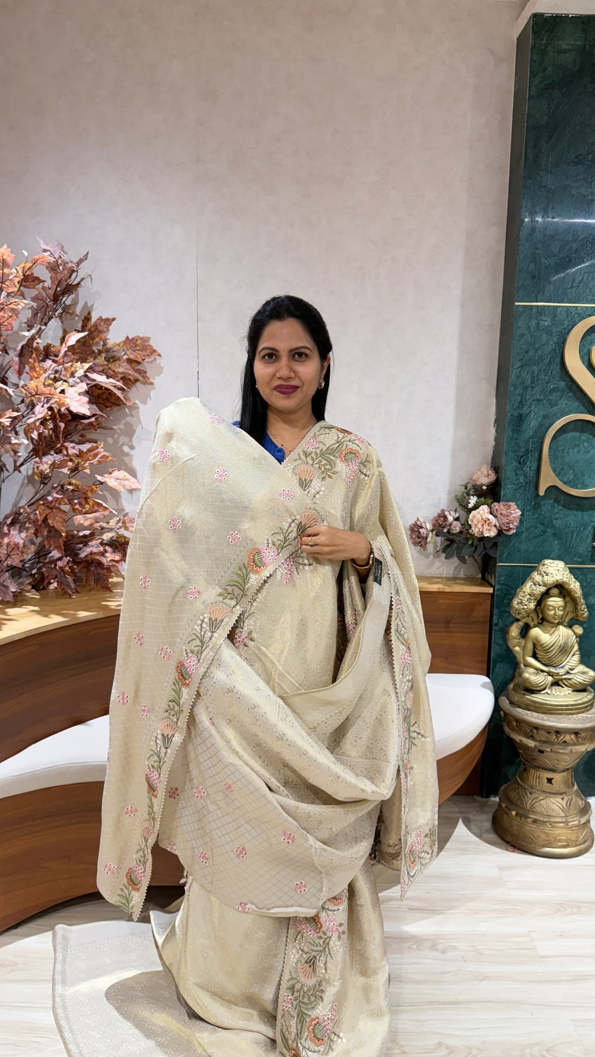 Banaras brocade embroidery