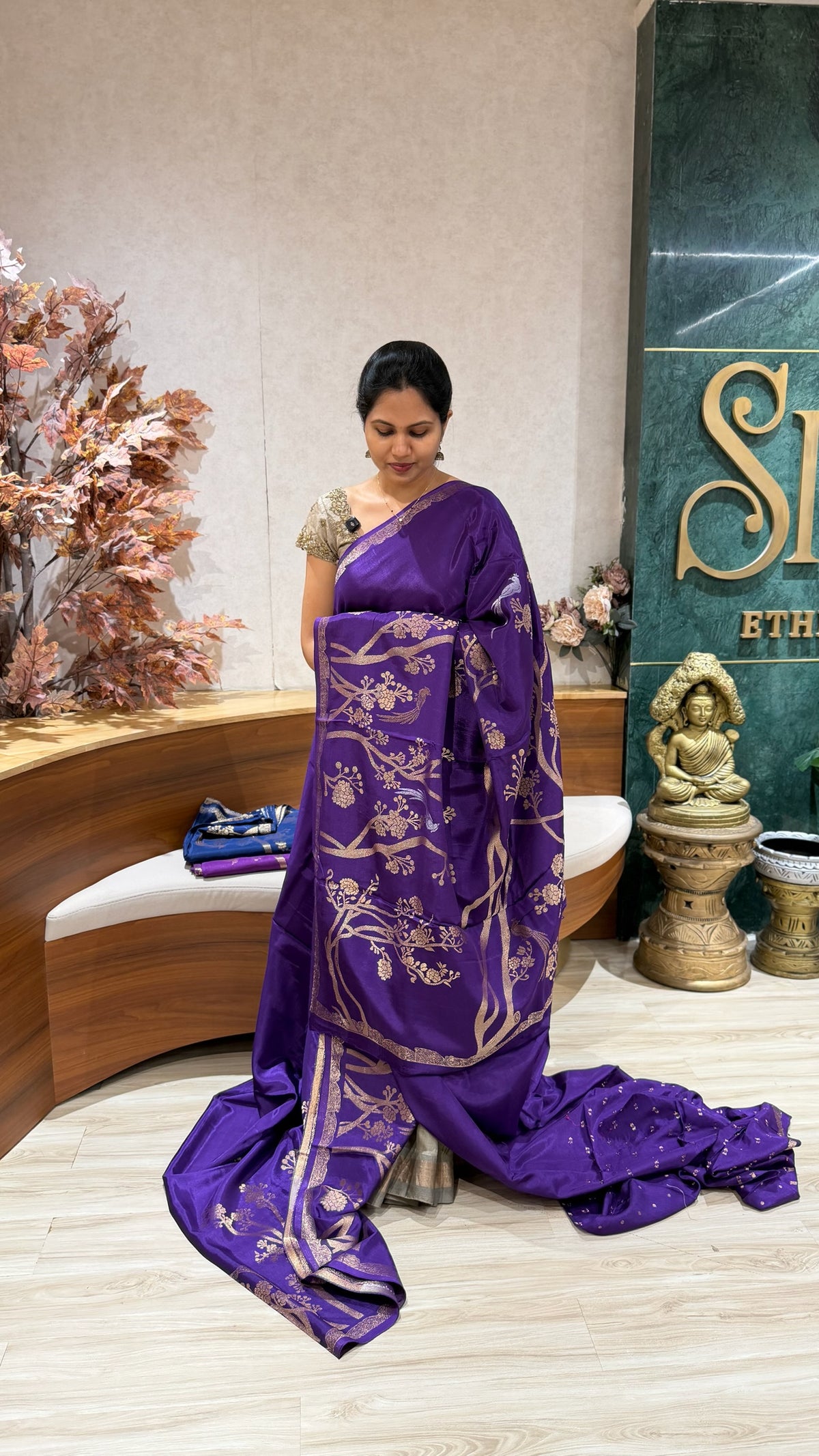 Russian silk purple