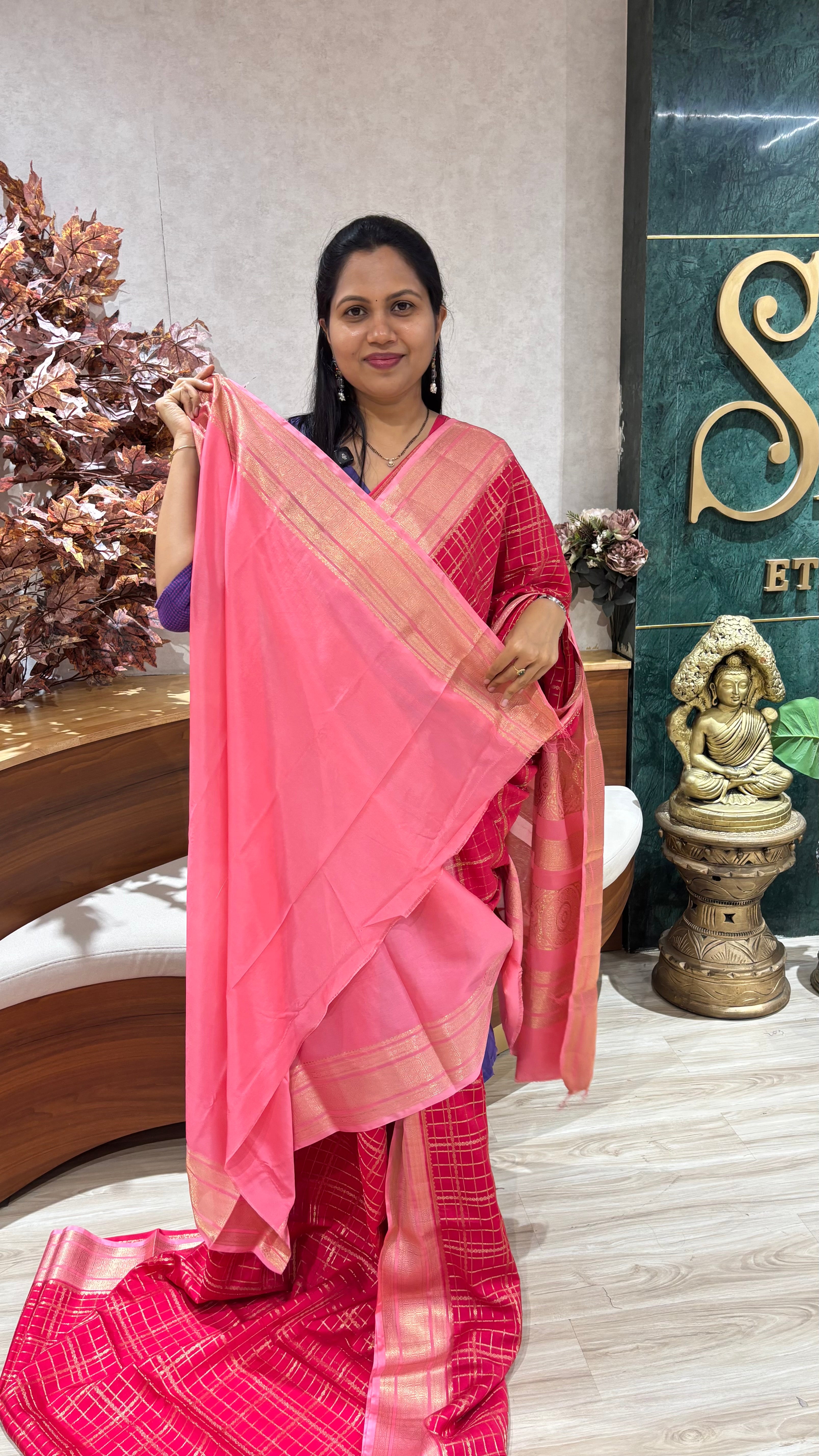 Fancy mysore silk