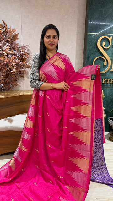 Russian silk temple border
