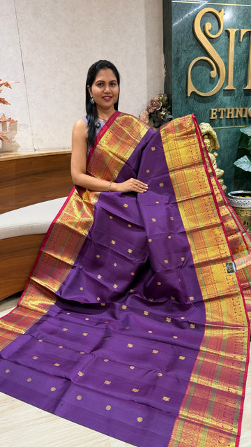 Handloom vintage Kanchi pattu