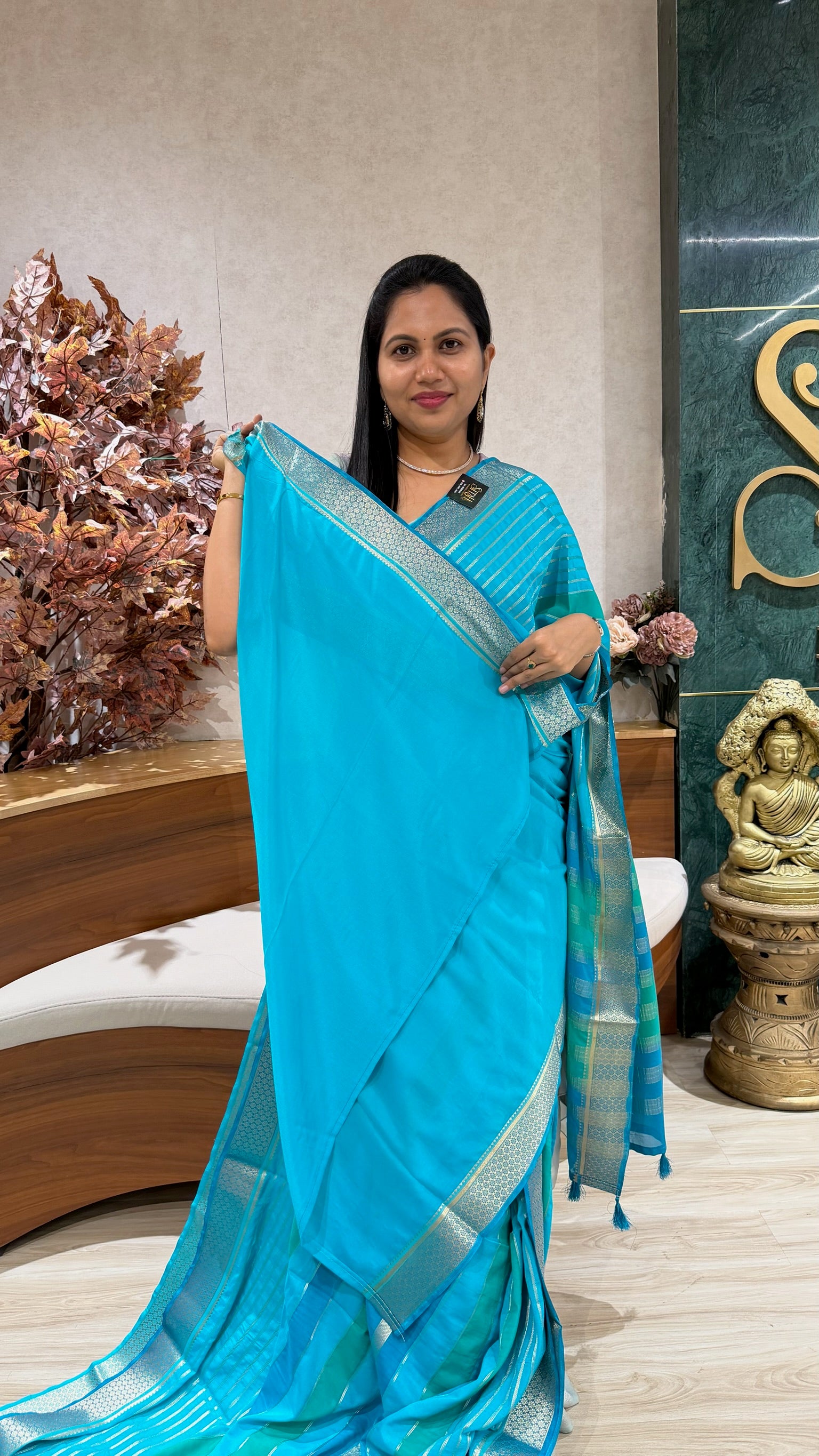 Fancy mysore silk