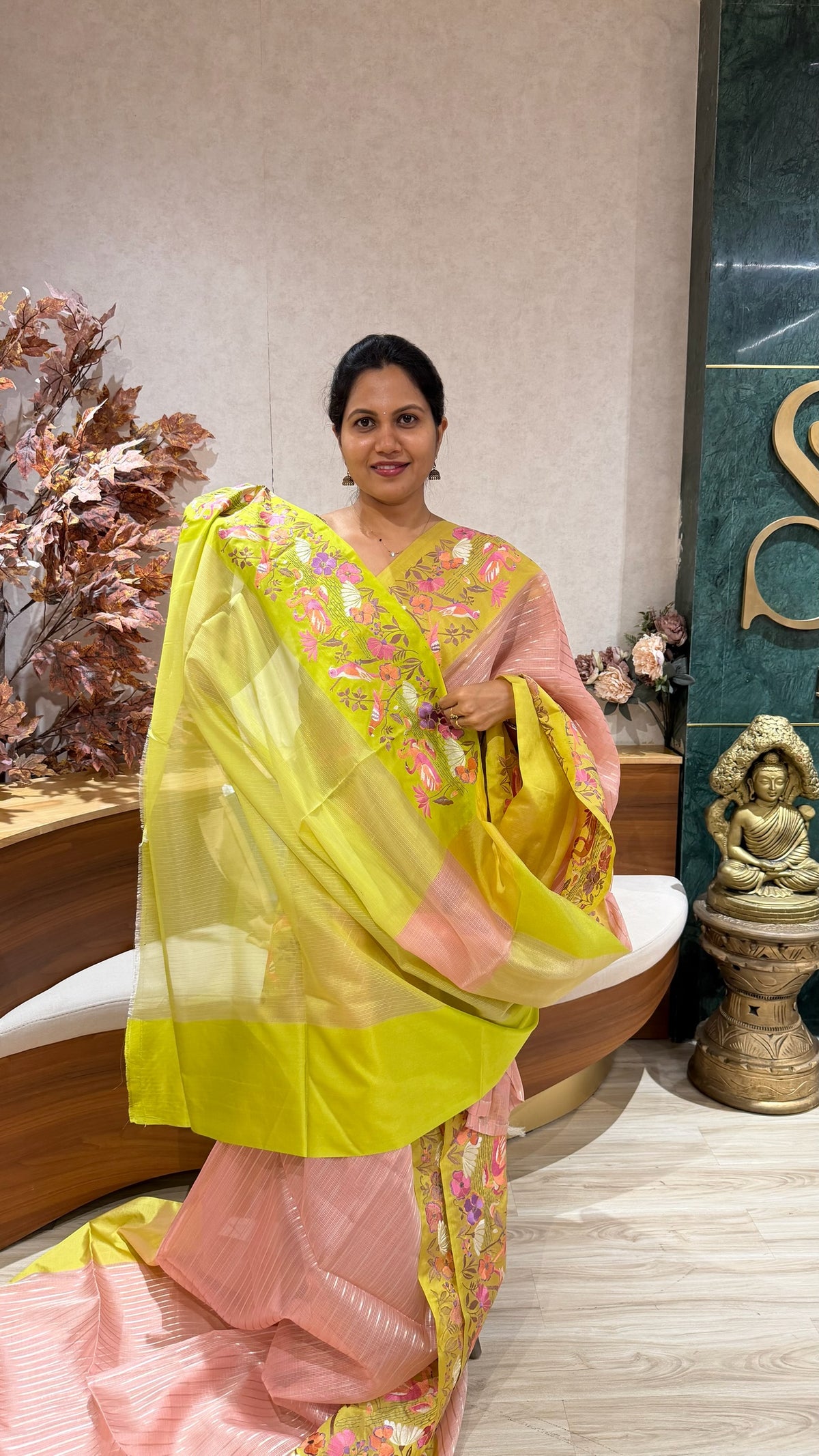 Kota silk embroidery