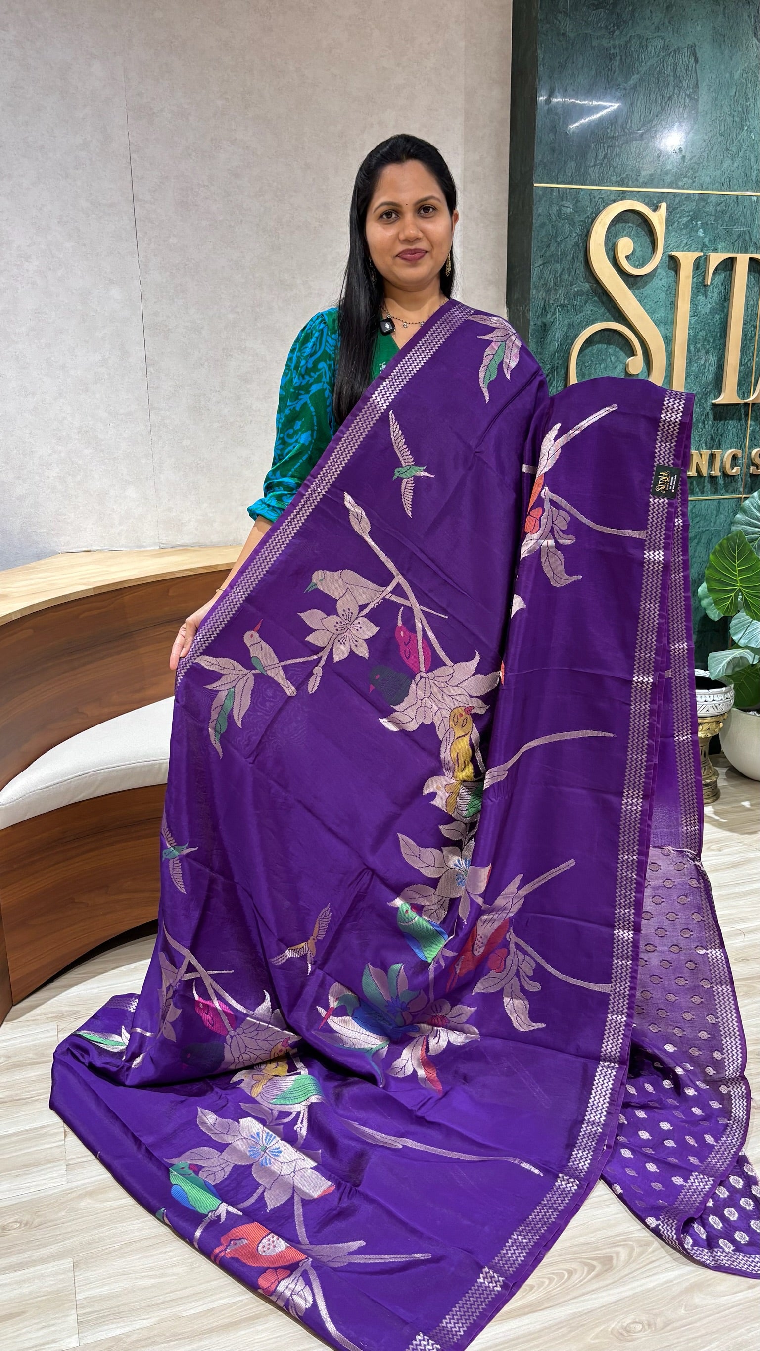 Paper silk all over