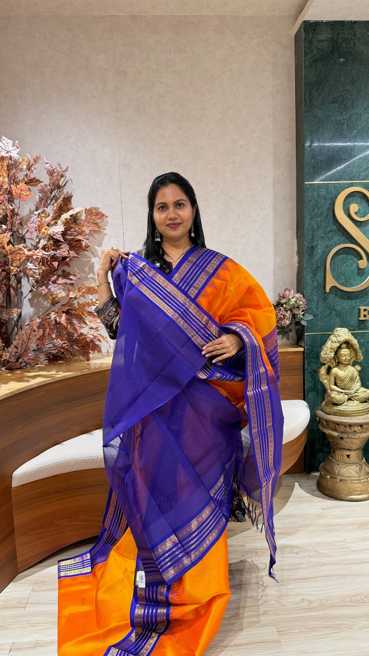 Handloom silk cotton