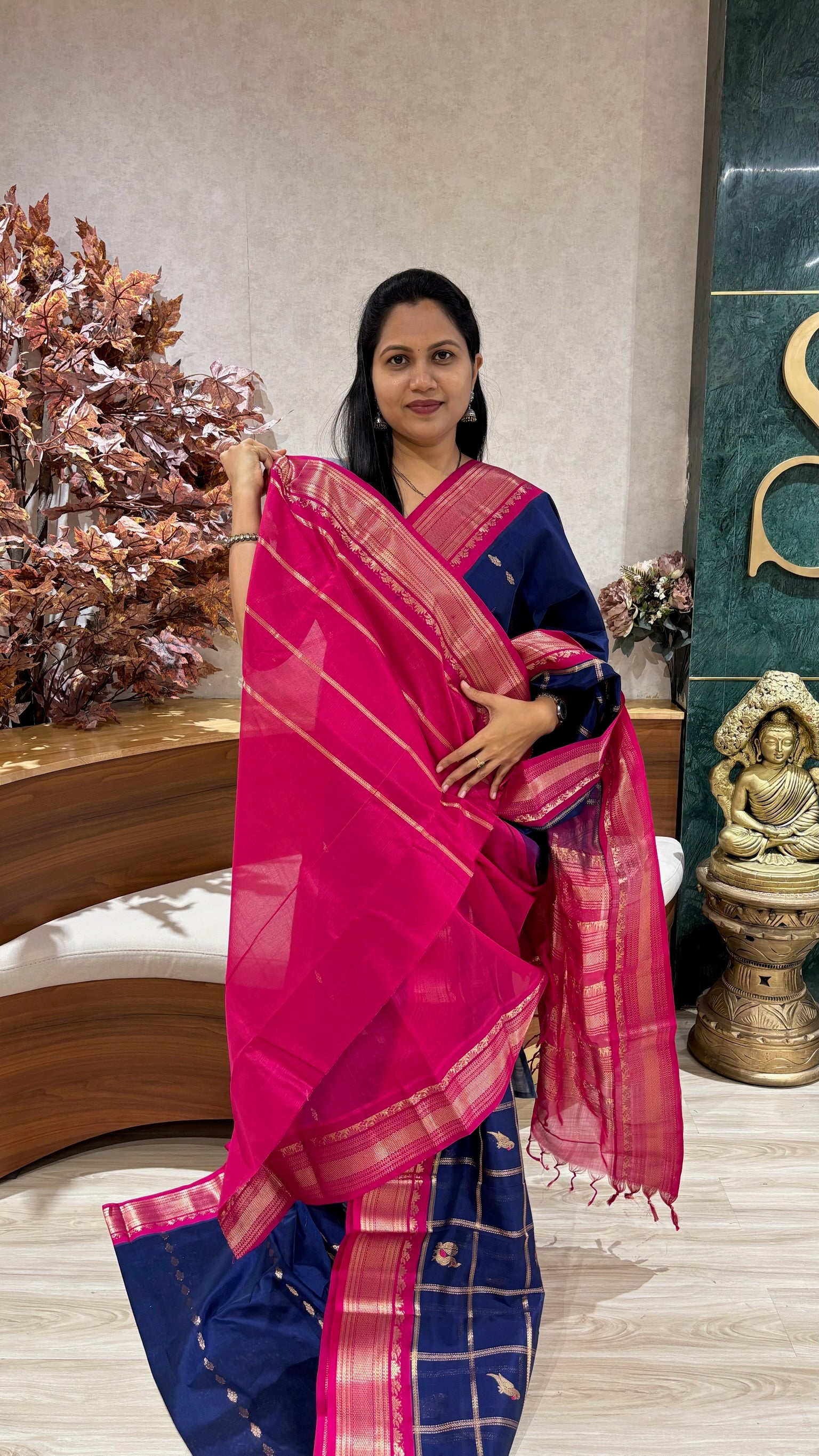 Handloom mangalgiri pattu