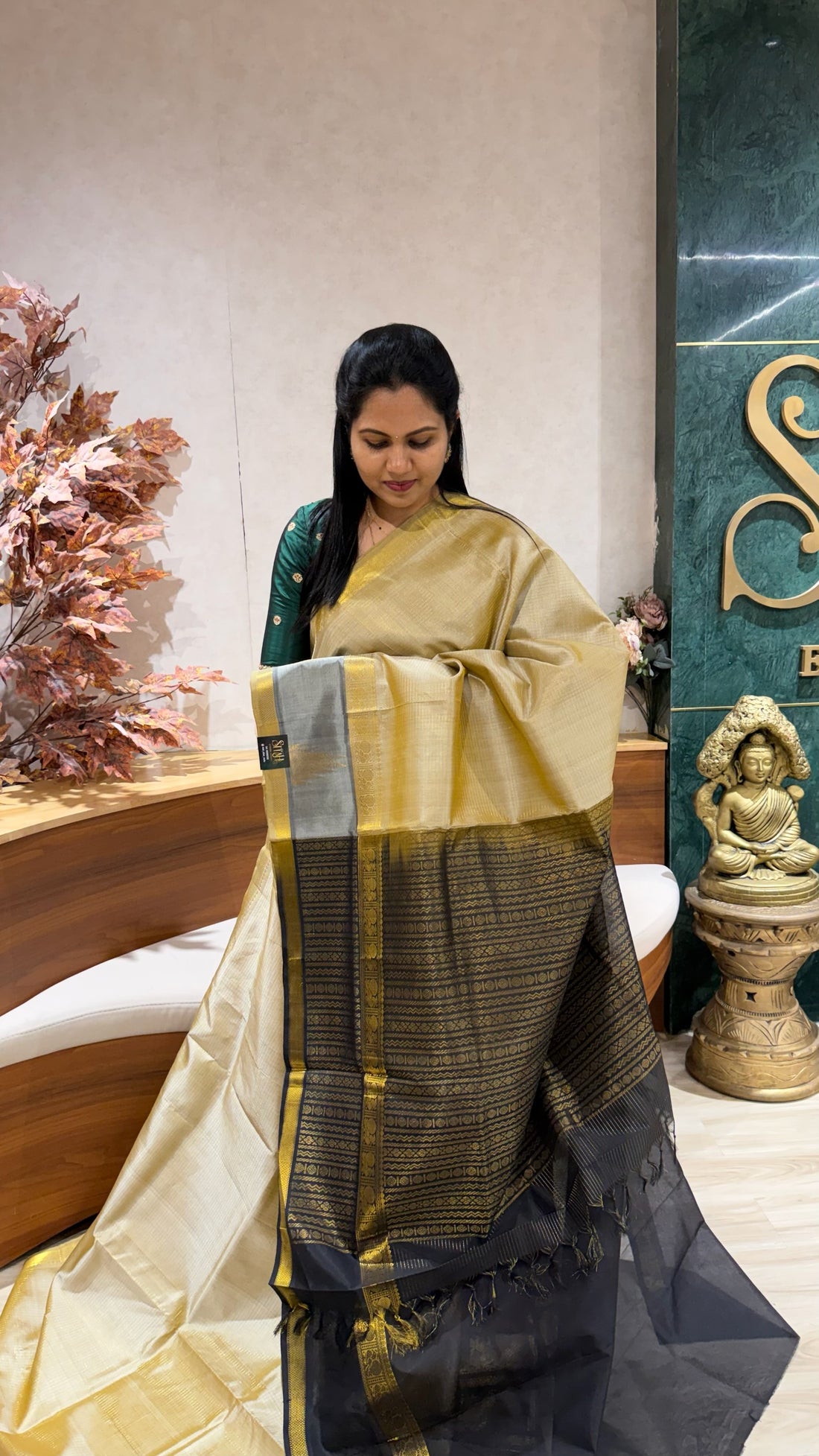 Handloom silk cotton