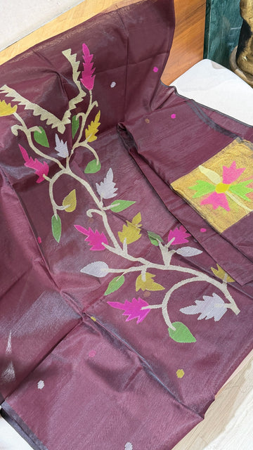 Muslin jhamdani dress