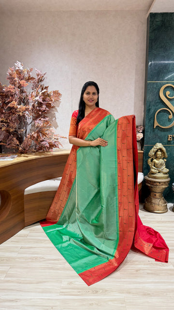 Pure silk paithani