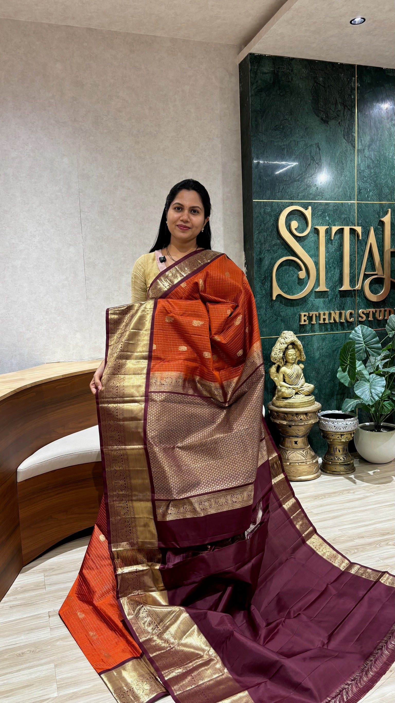 Handloom kanchi pattu