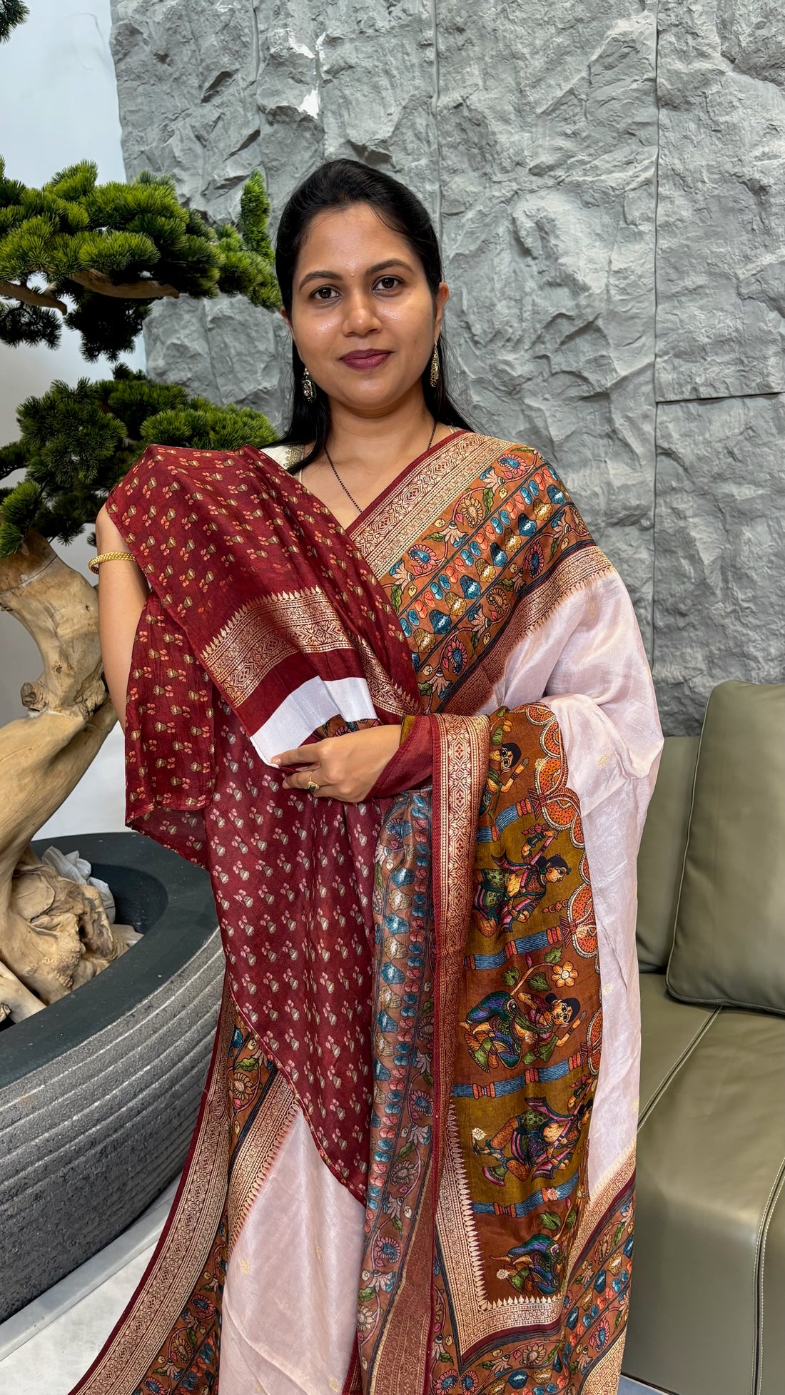 Dola silk saree