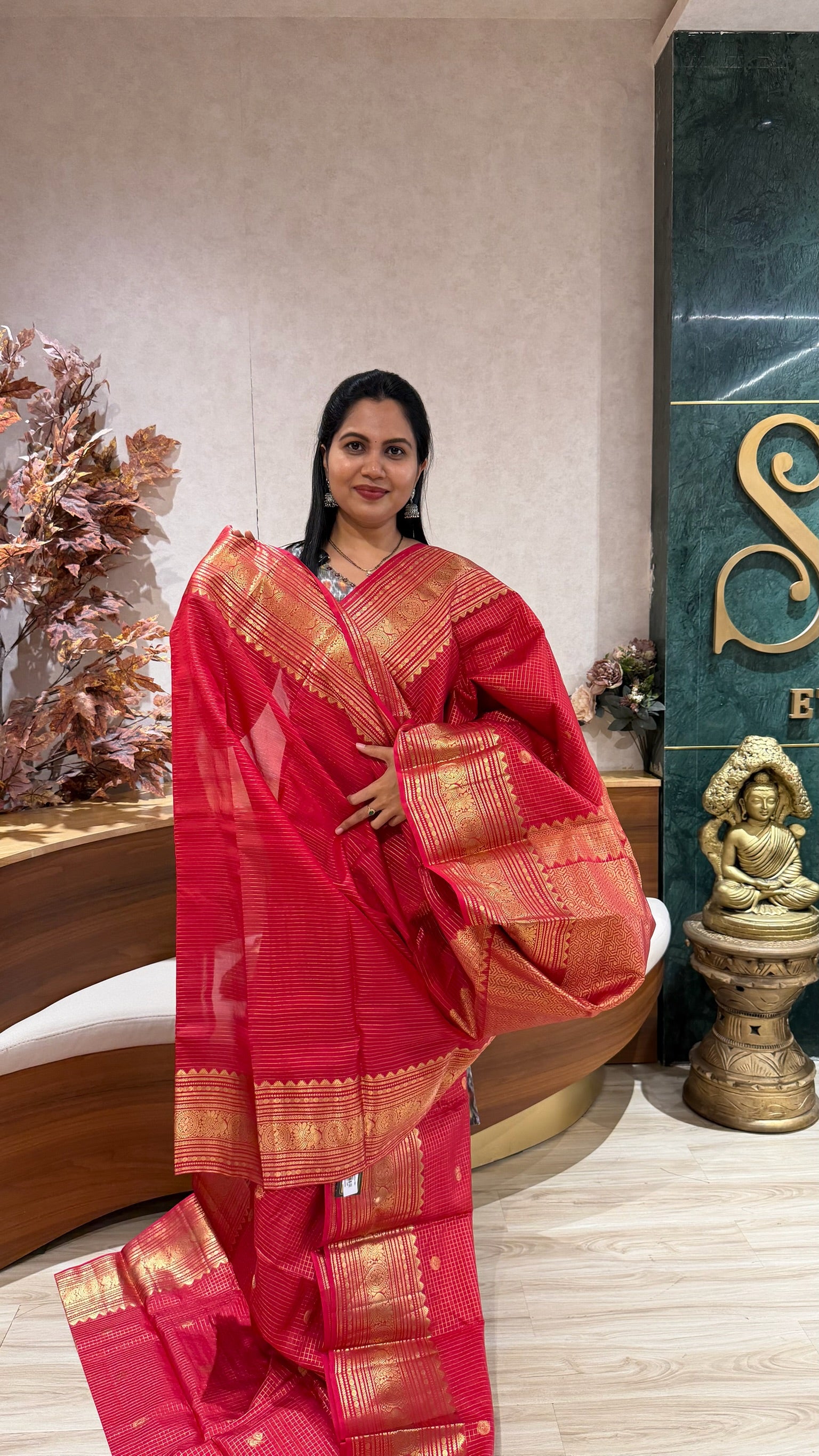 Light weight vintage kanchi