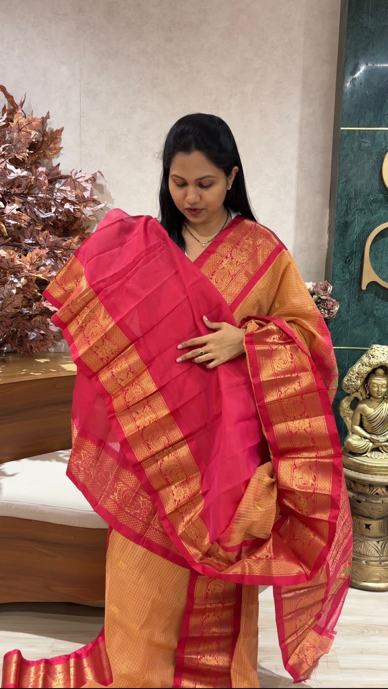 Pure gadwal cotton