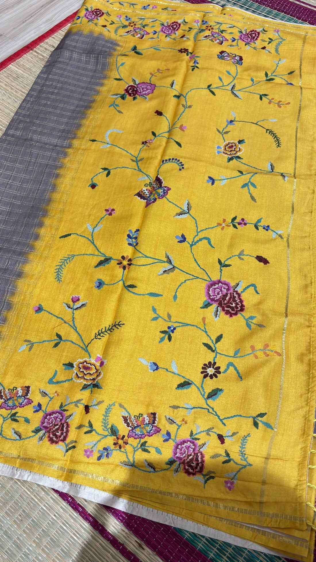 Tussar pettit work