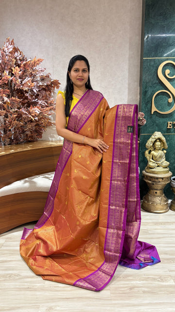 Semi Gadwal vintage check