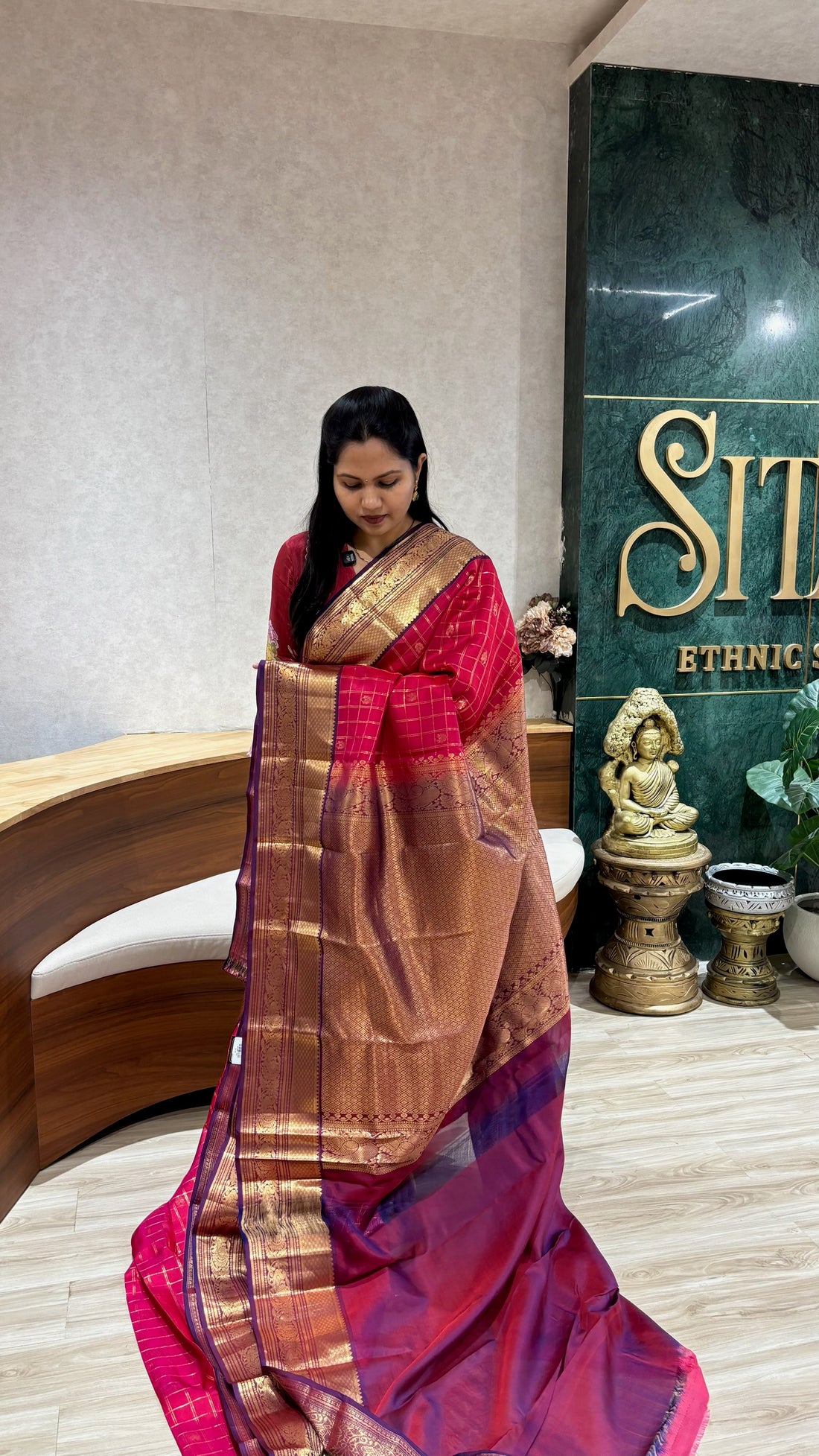 Light weight Kanchi pattu