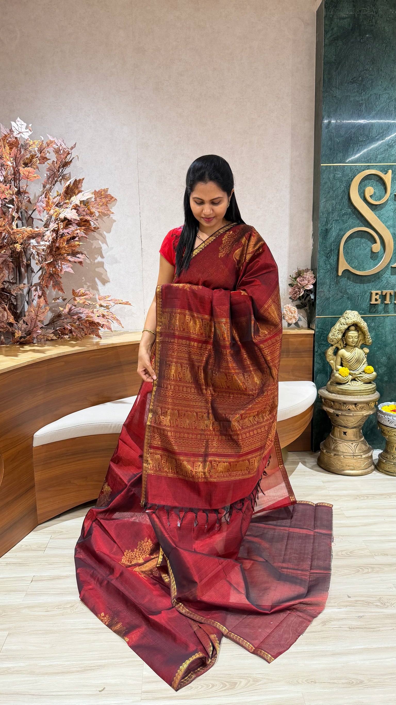 Handloom mangalgiri pattu
