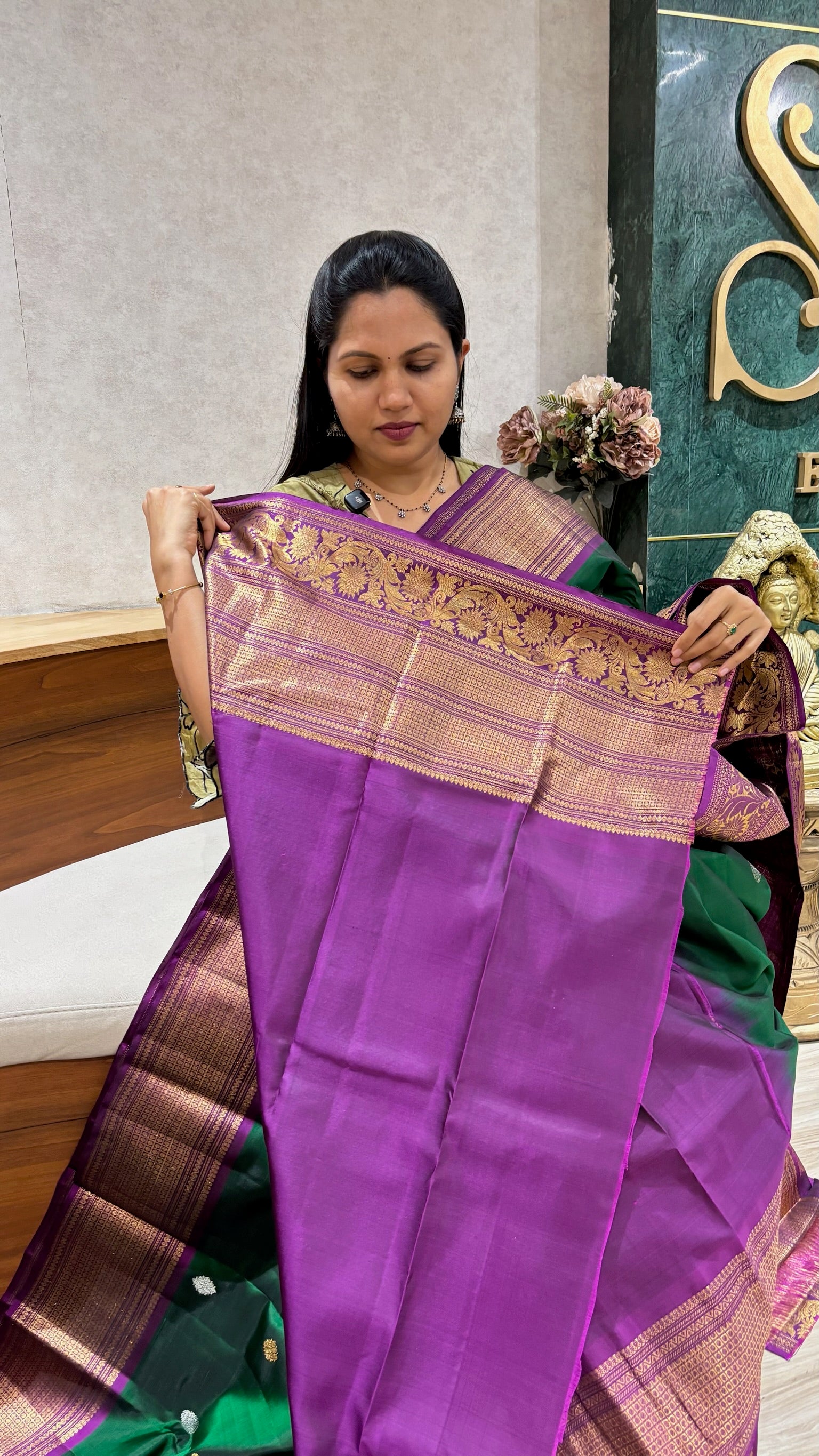 Handloom gadwal kanchi borders
