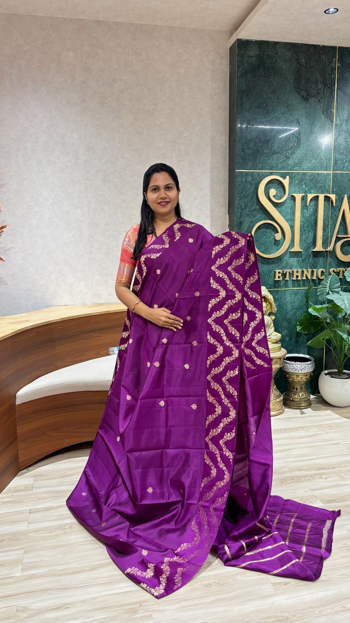 Handloom mango pattu