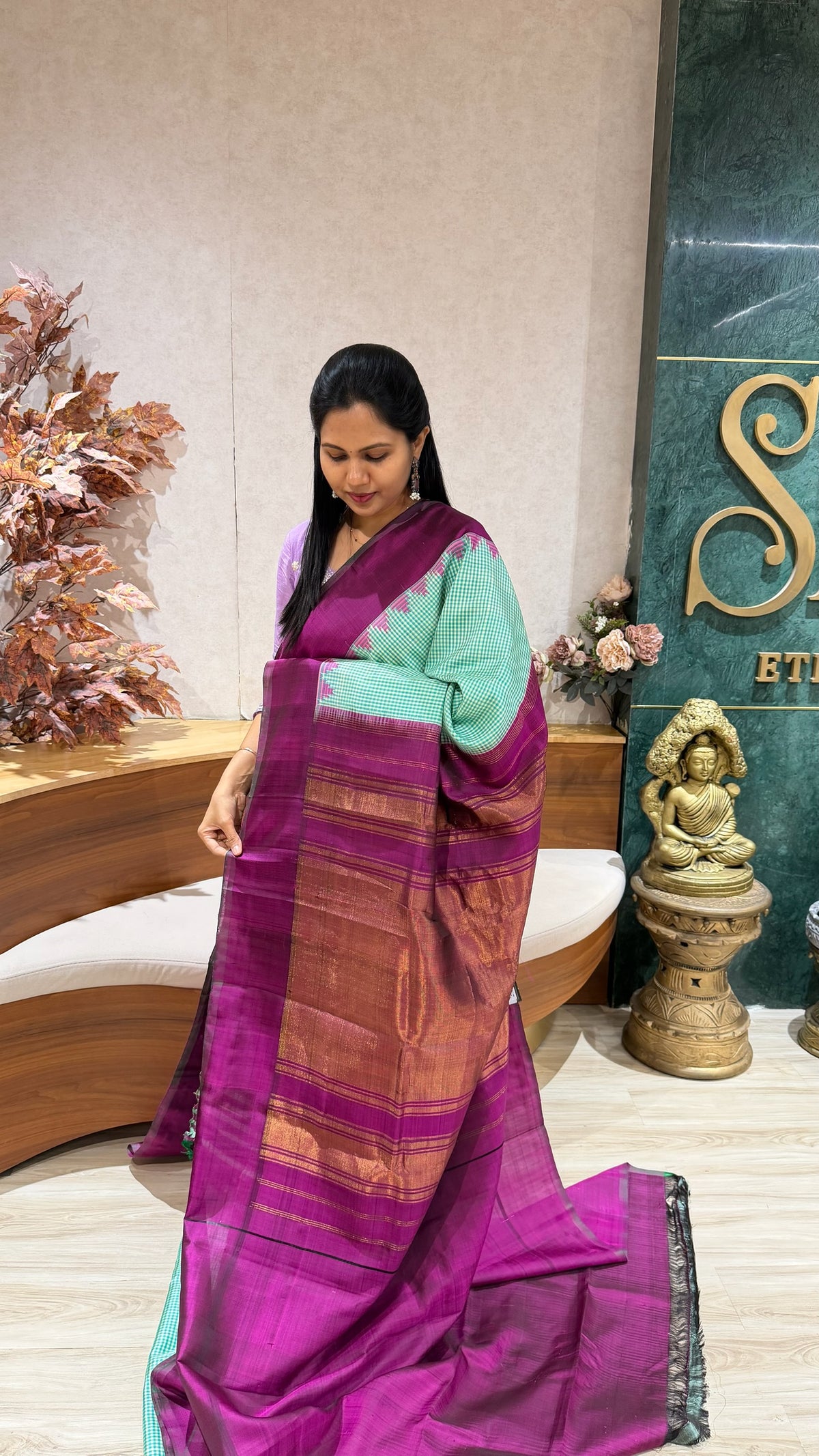 Handloom Gadwal pattu