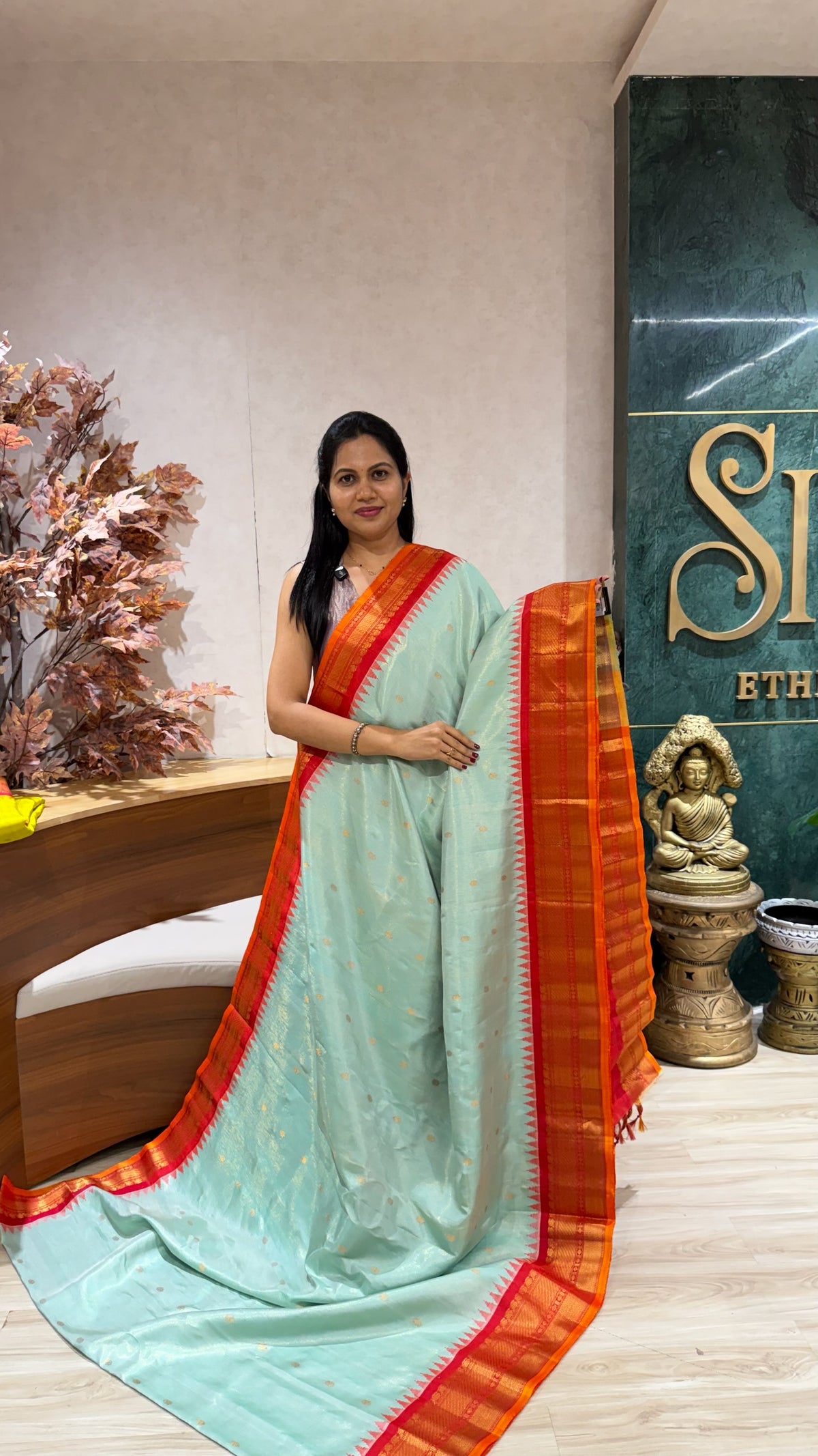 Handloom tissue gadwal