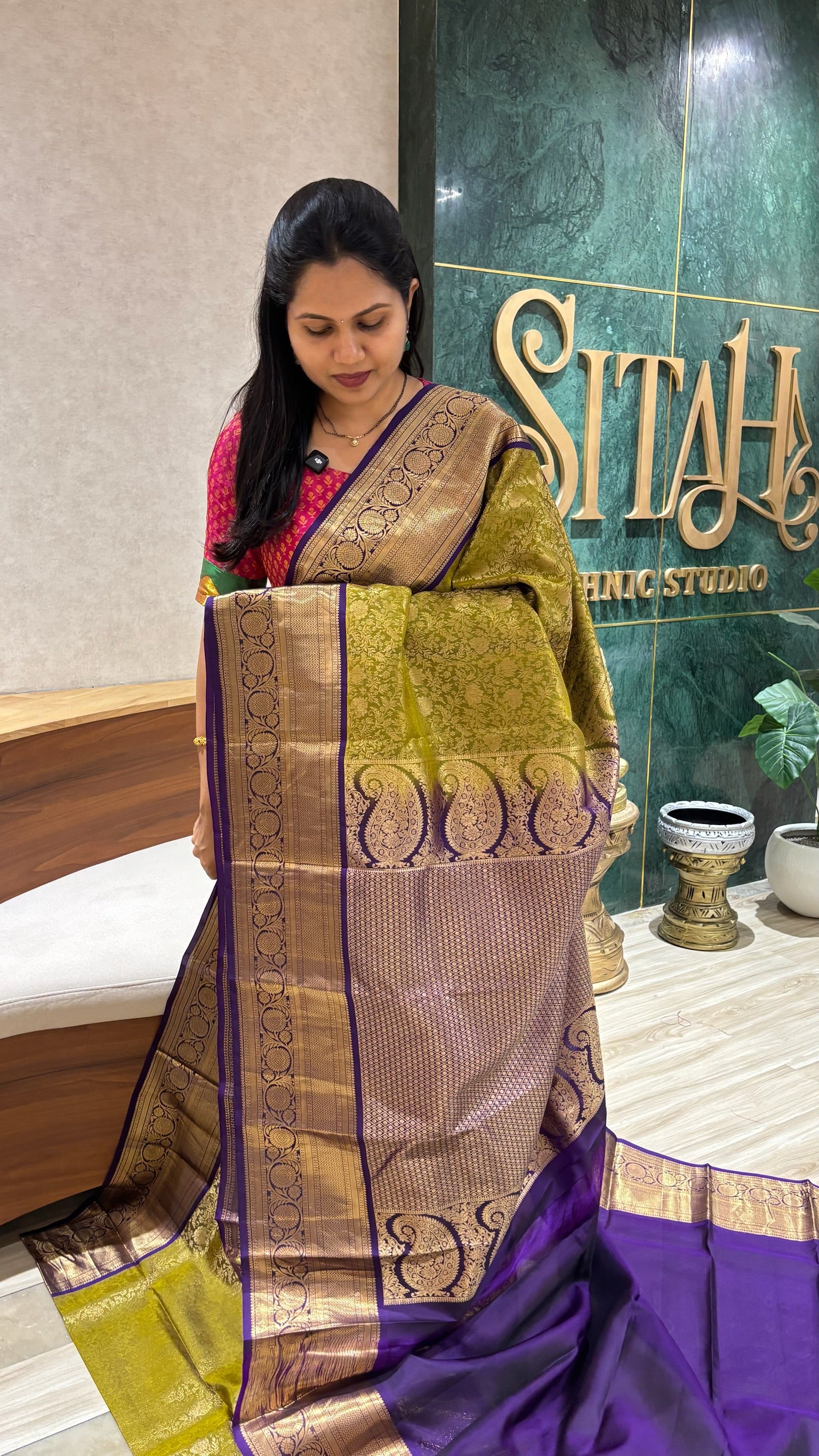 Handloom kanchi light weight
