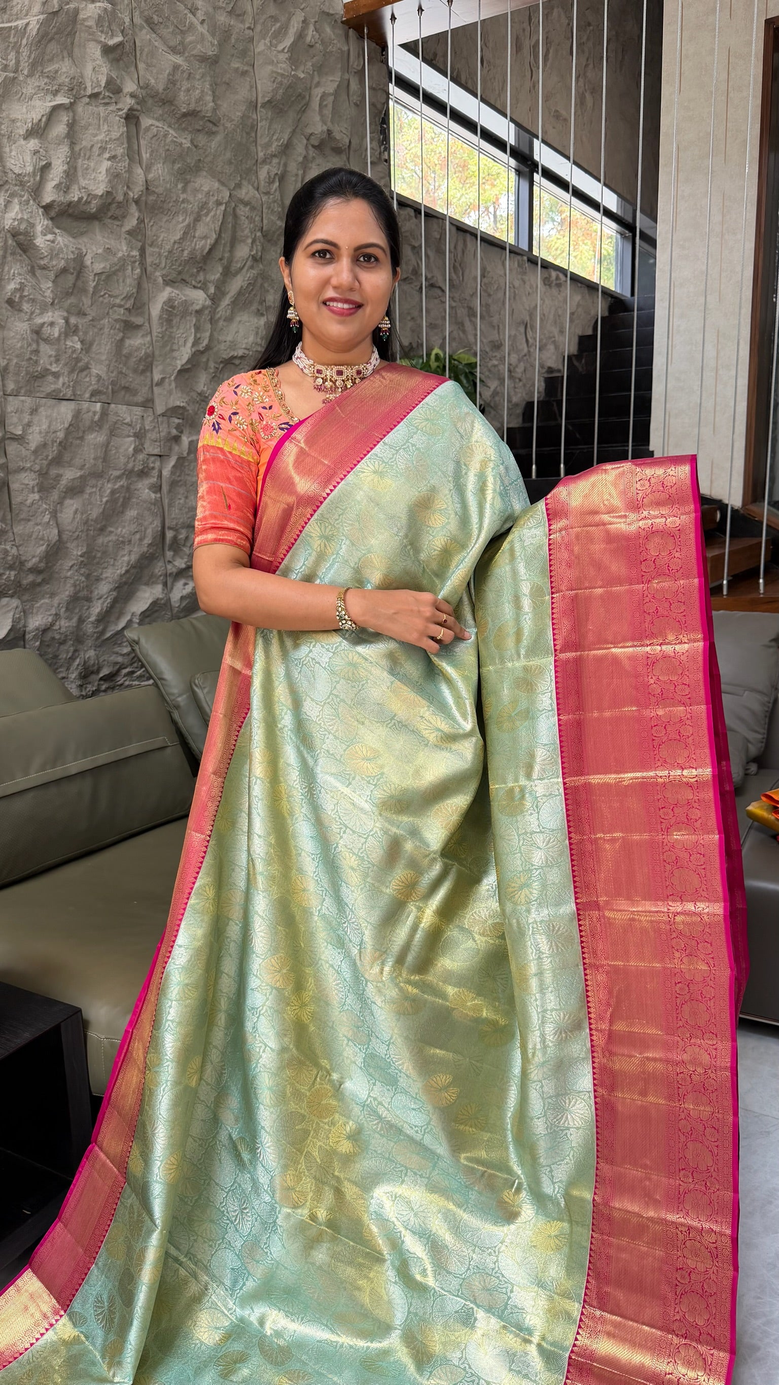 Bridal kanchi pattu