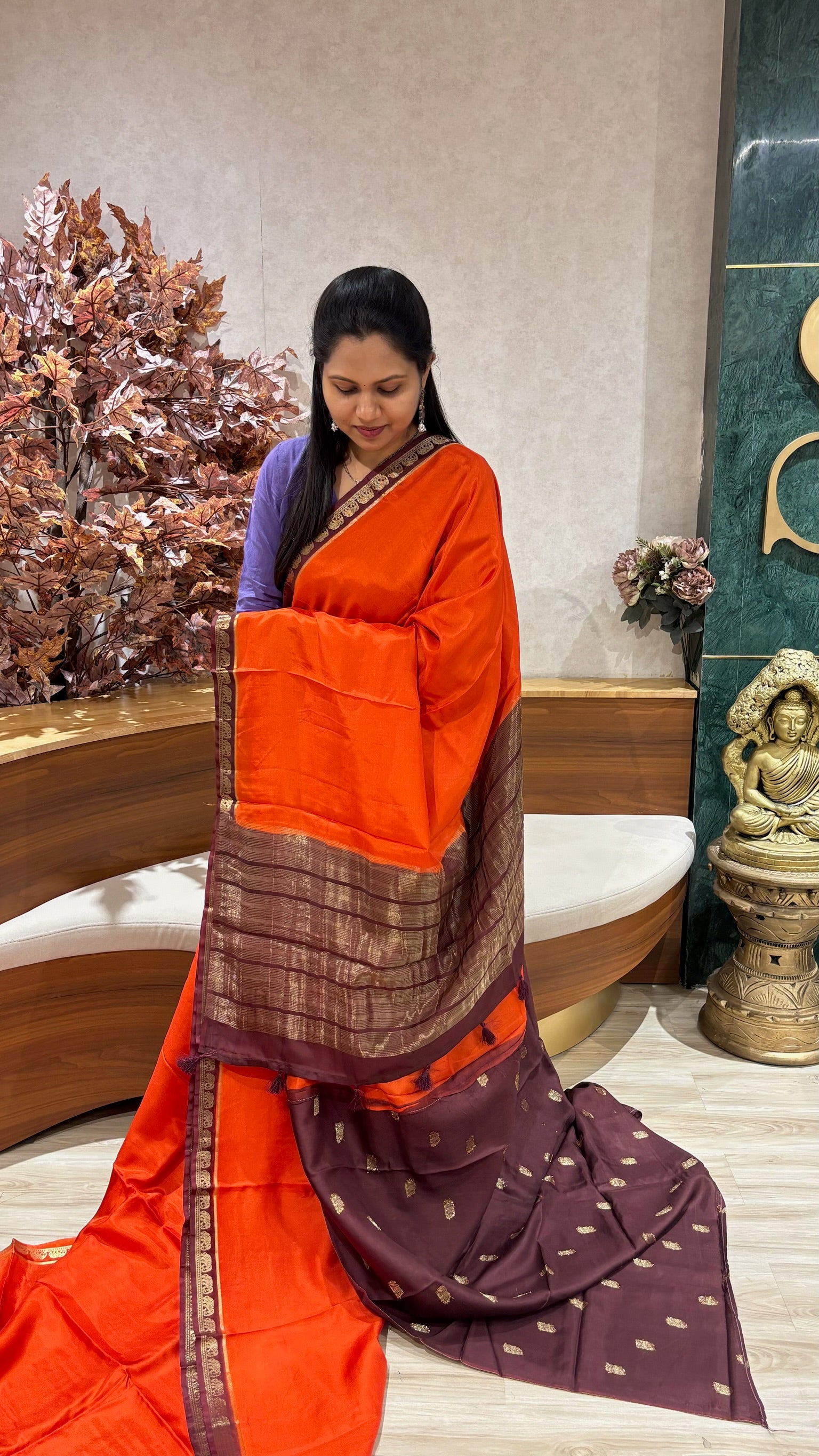 Fancy mysore silk