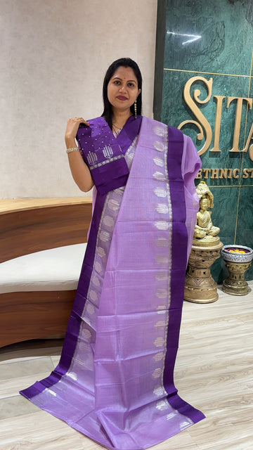 Tussar kota lavender