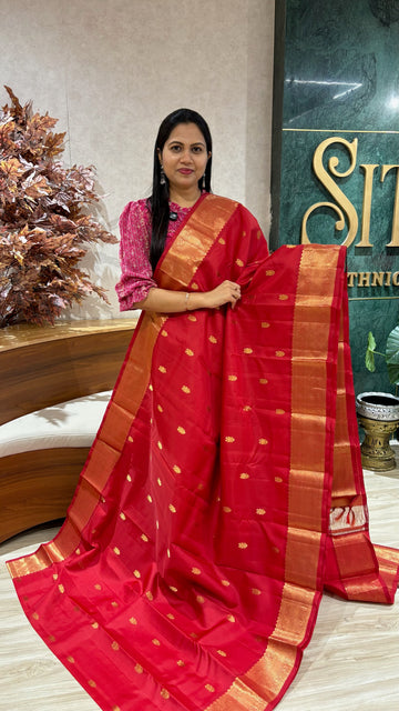 Lightweight Handloom Kanchi pattu