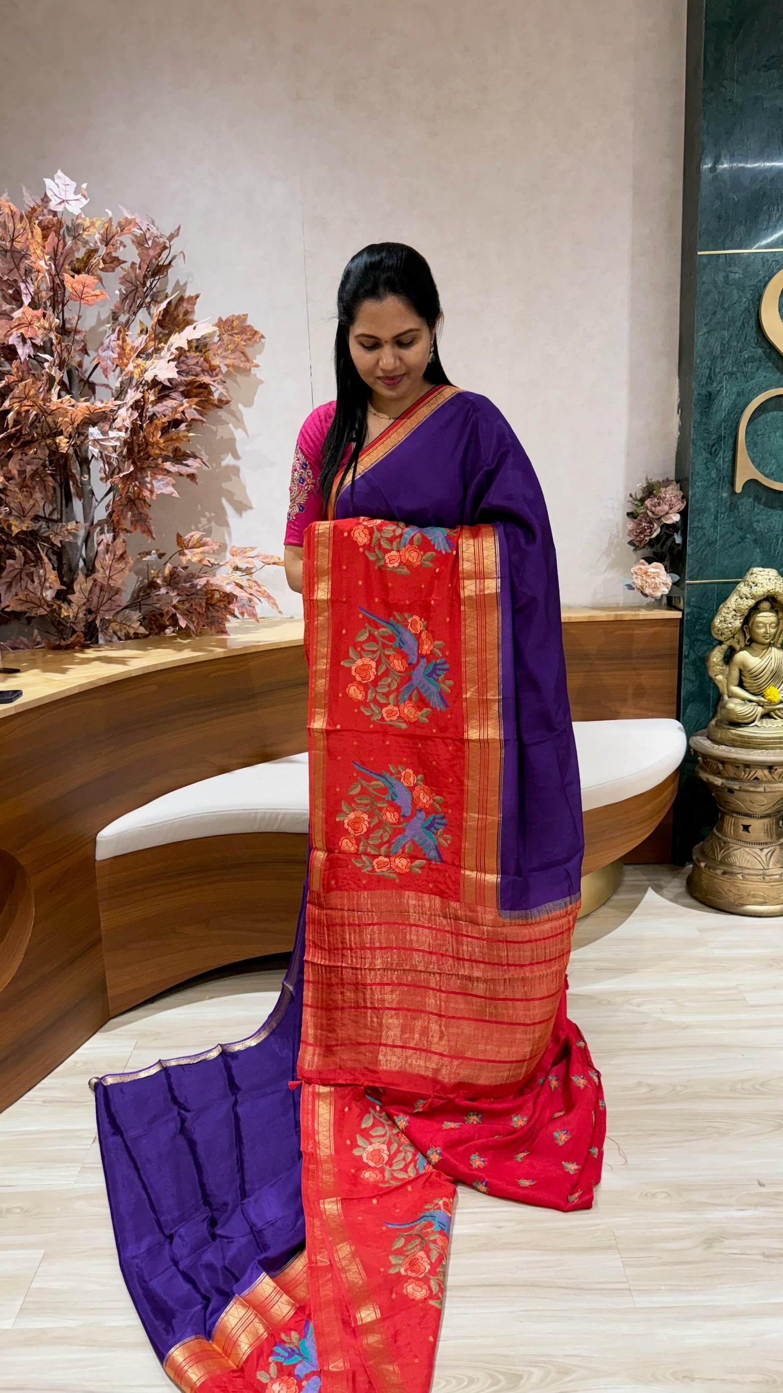 Fancy mysore silk
