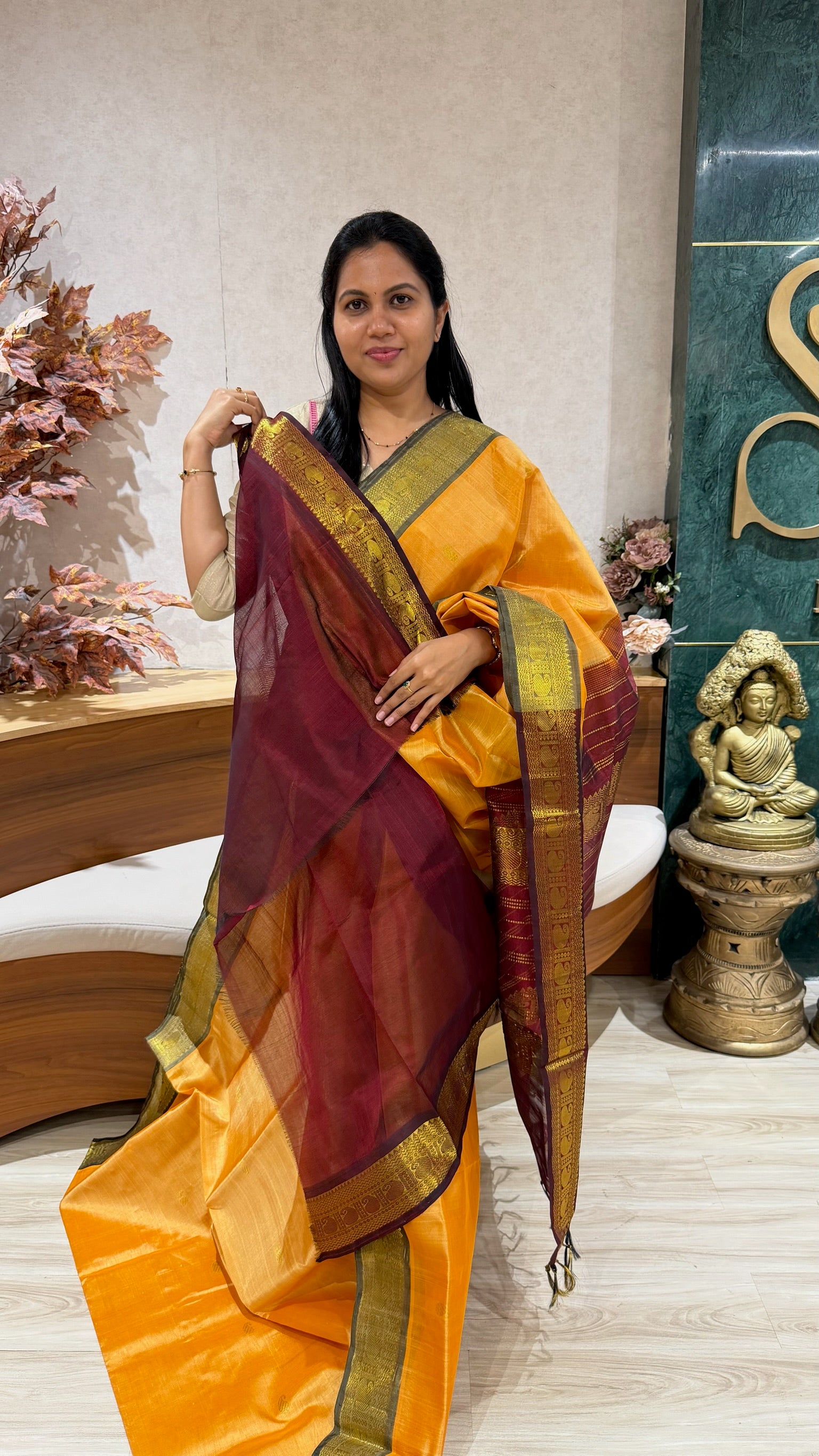 Handloom silk cotton