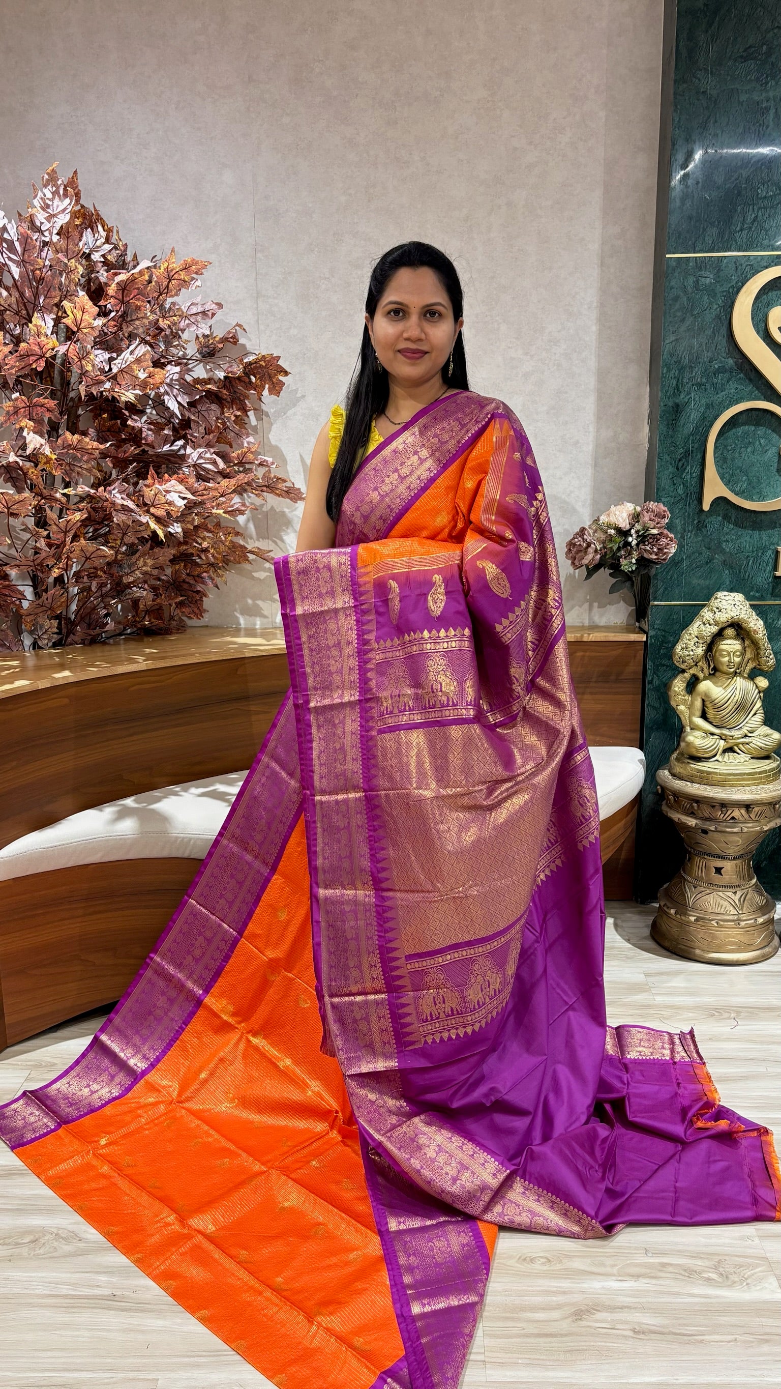 Semi Gadwal vintage checks
