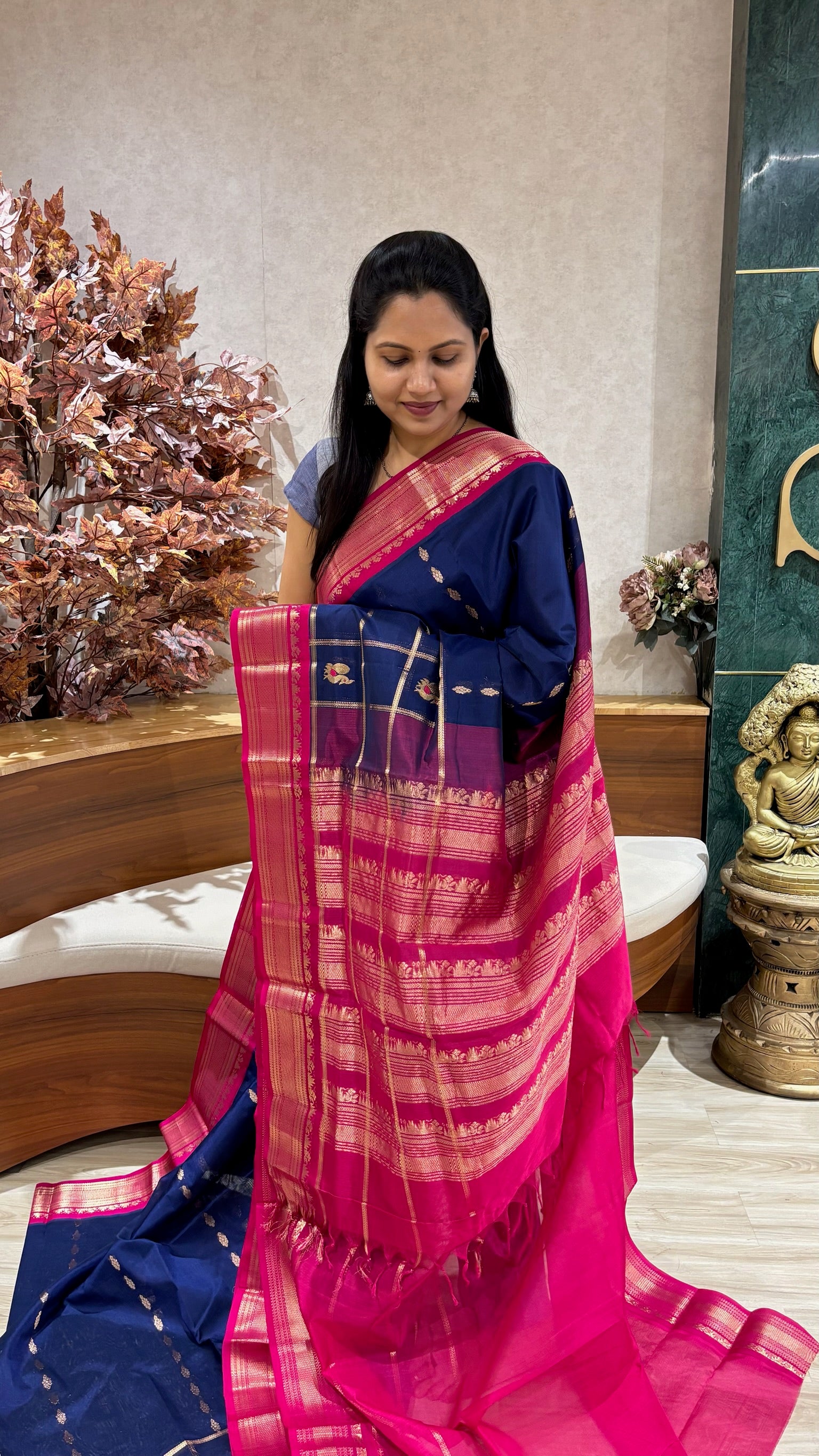Handloom mangalgiri pattu