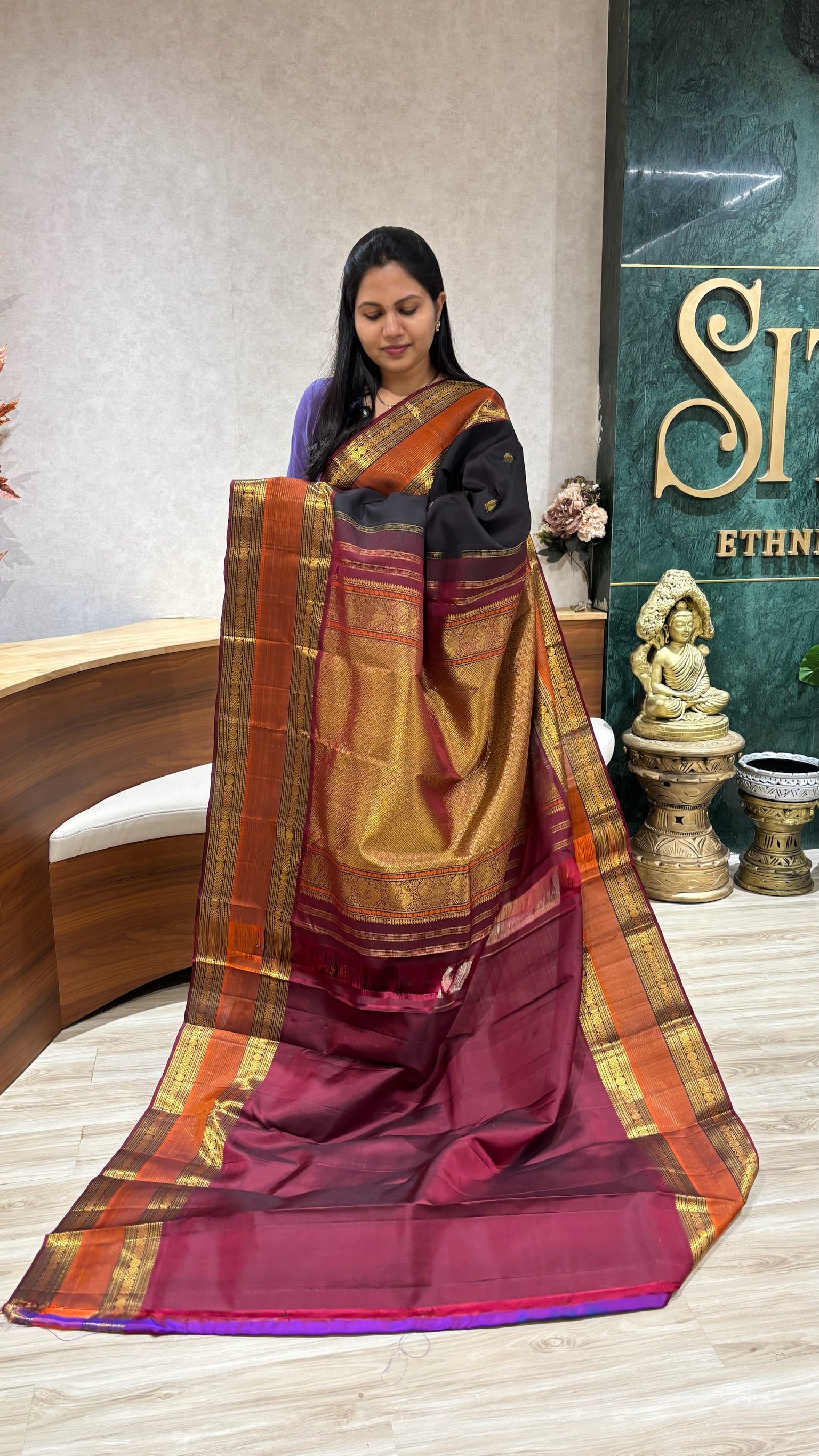 Handloom Kanchi pattu