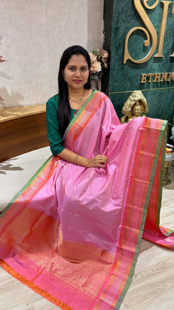 Handloom gadwal duppata