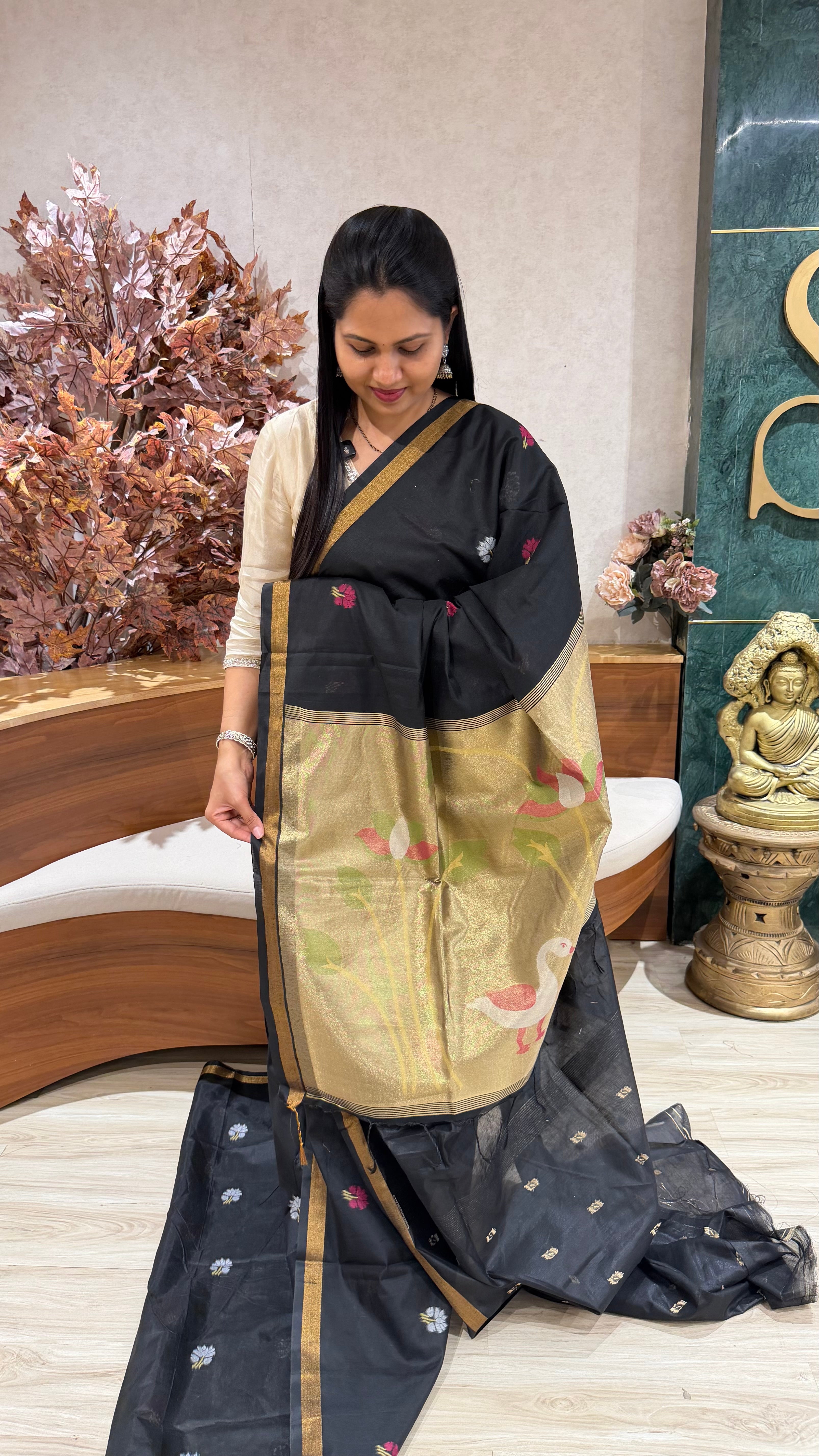 Fancy chanderi