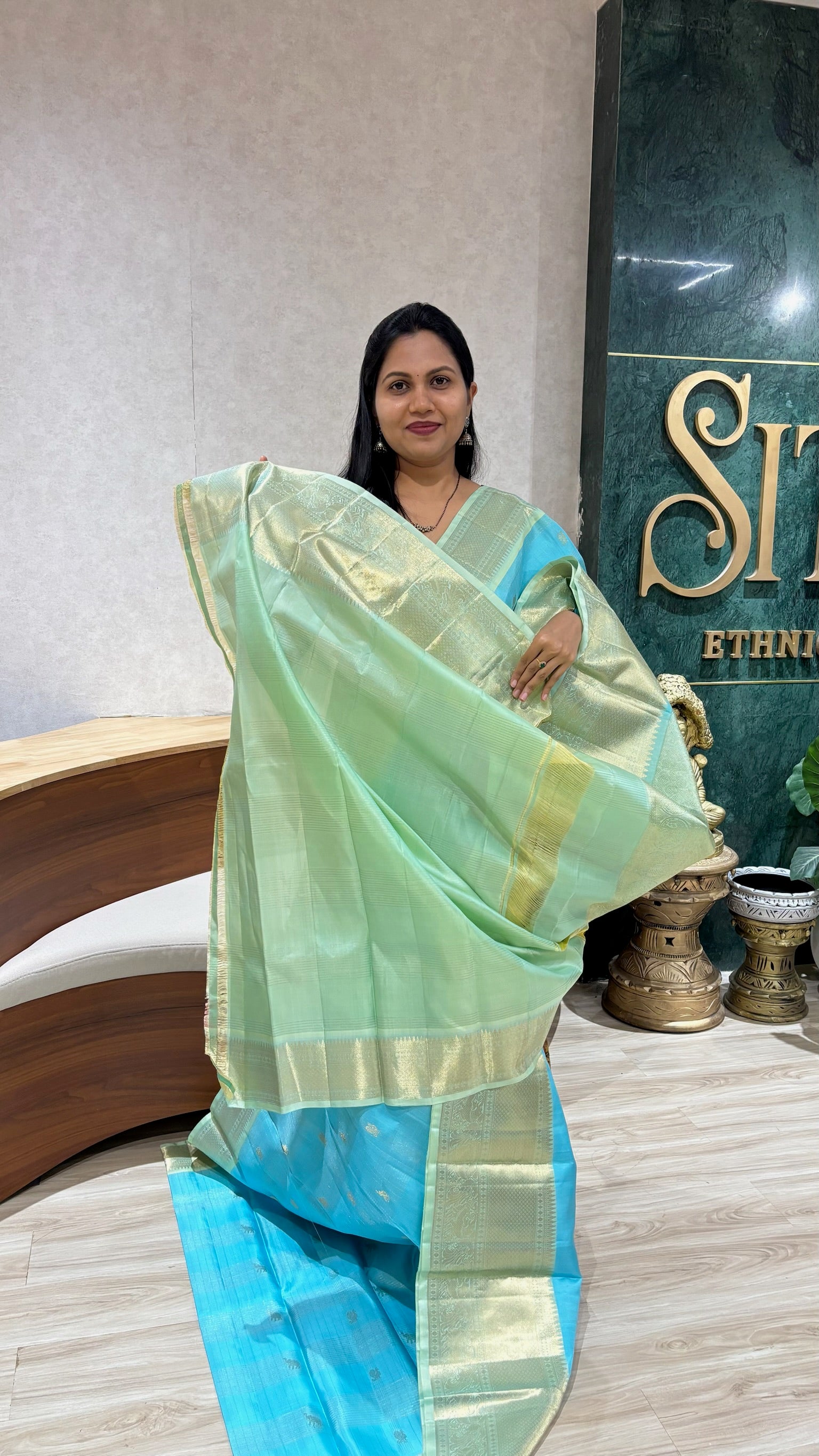 Handloom kanchi pattu