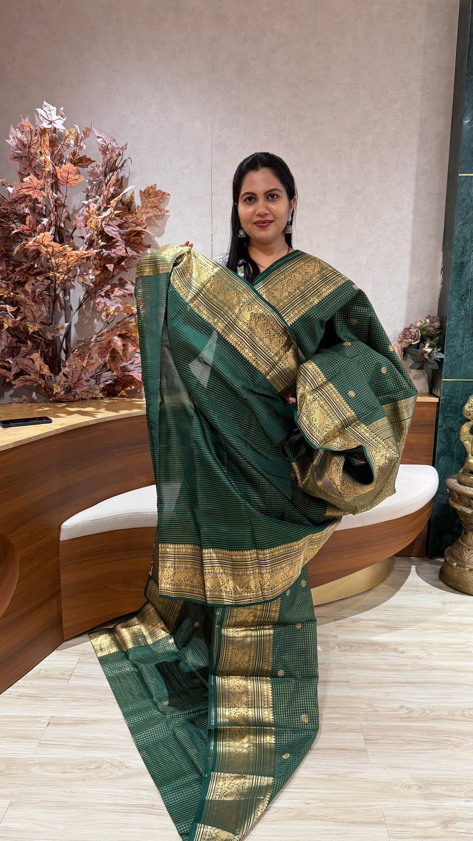 Light weight vintage kanchi