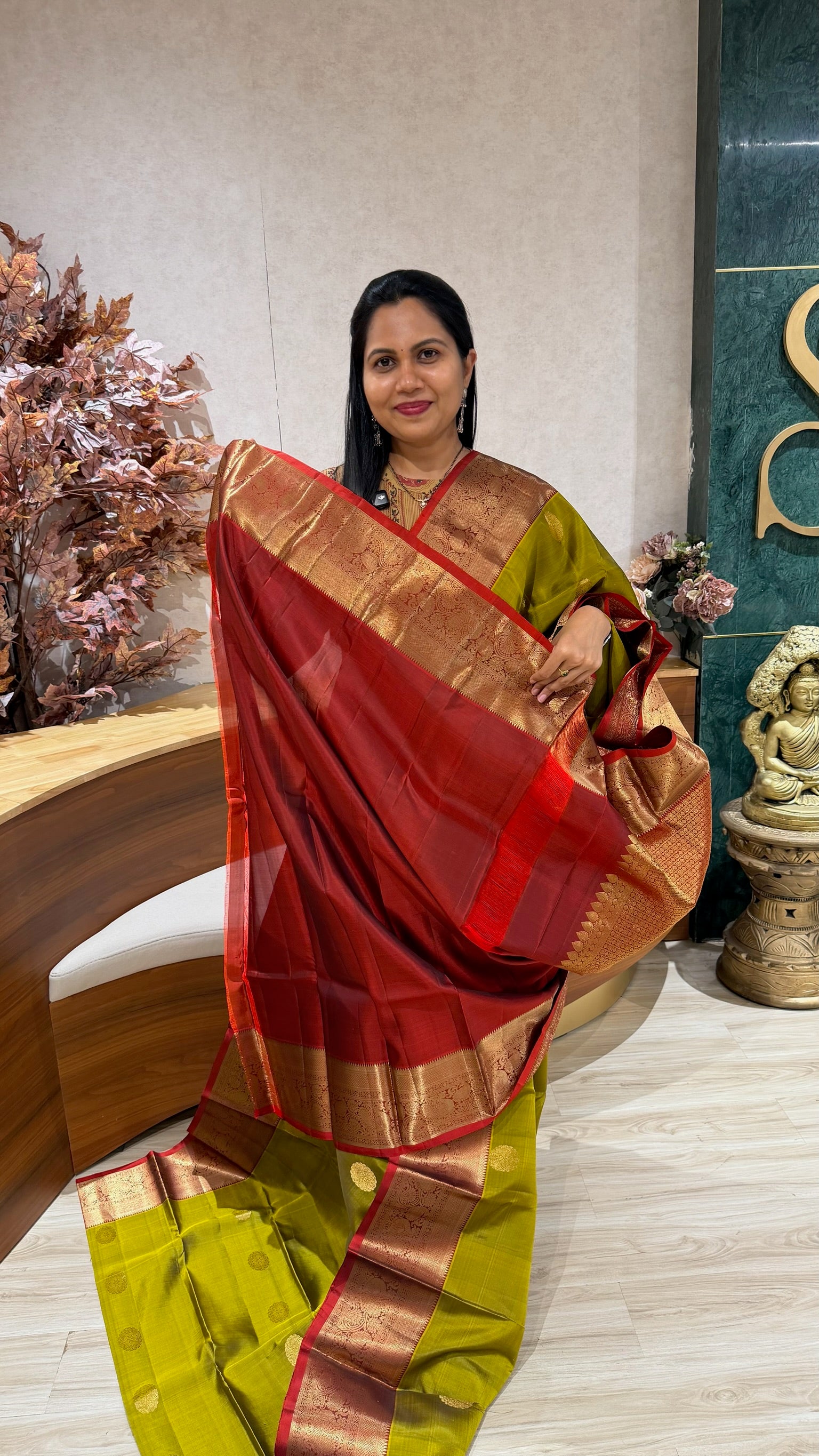 Light weight handloom Kanchi pattu