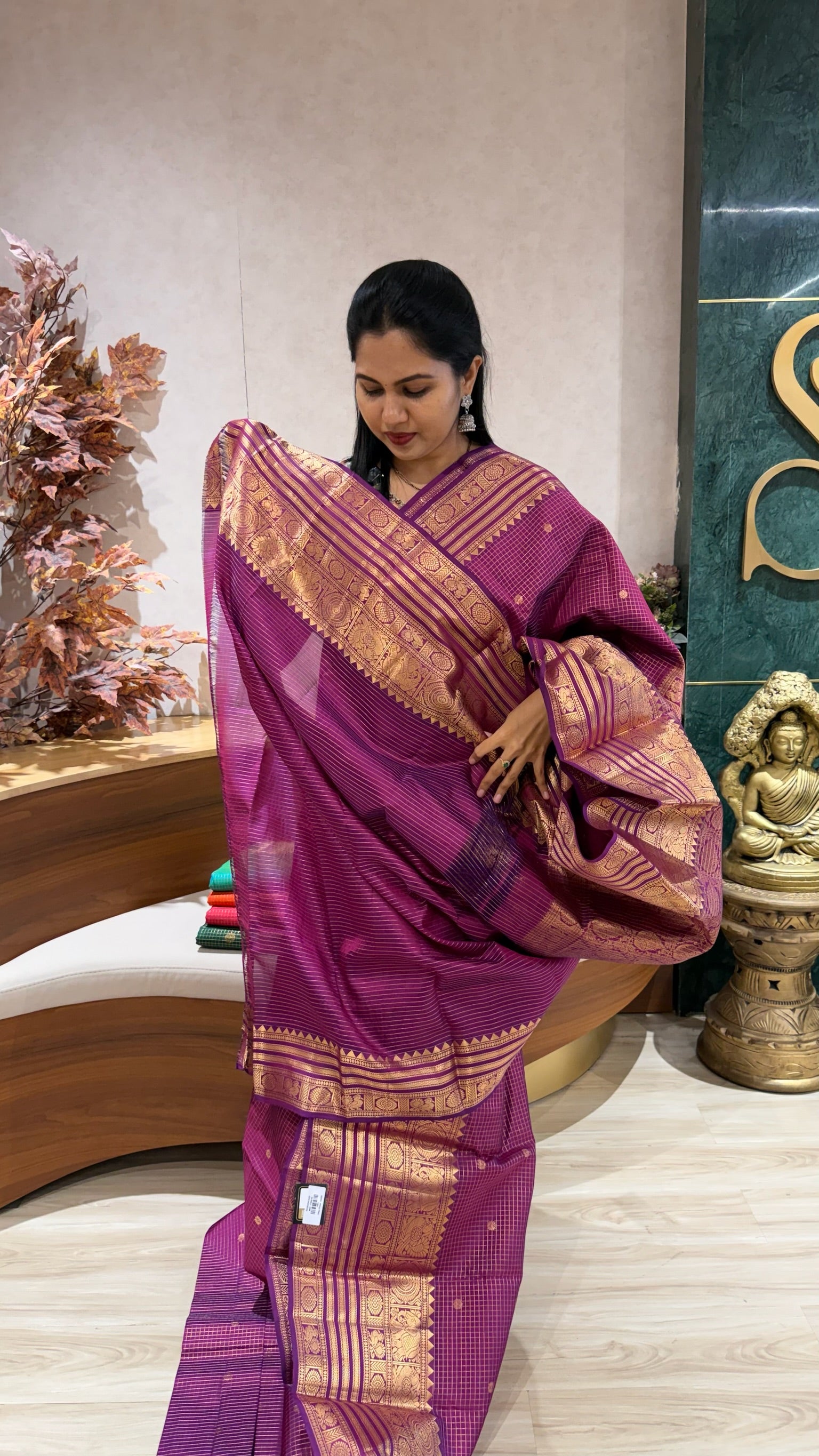 Light weight vintage kanchi