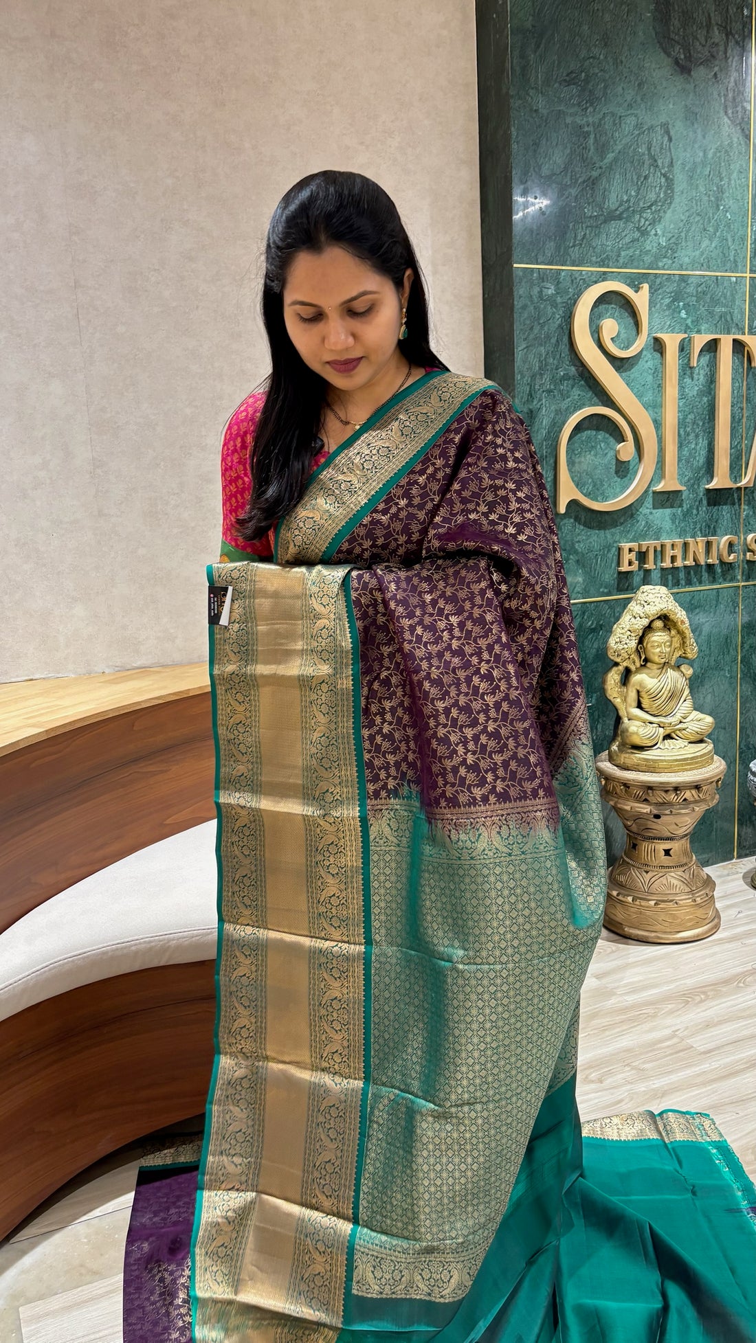 Handloom kanchi light weight