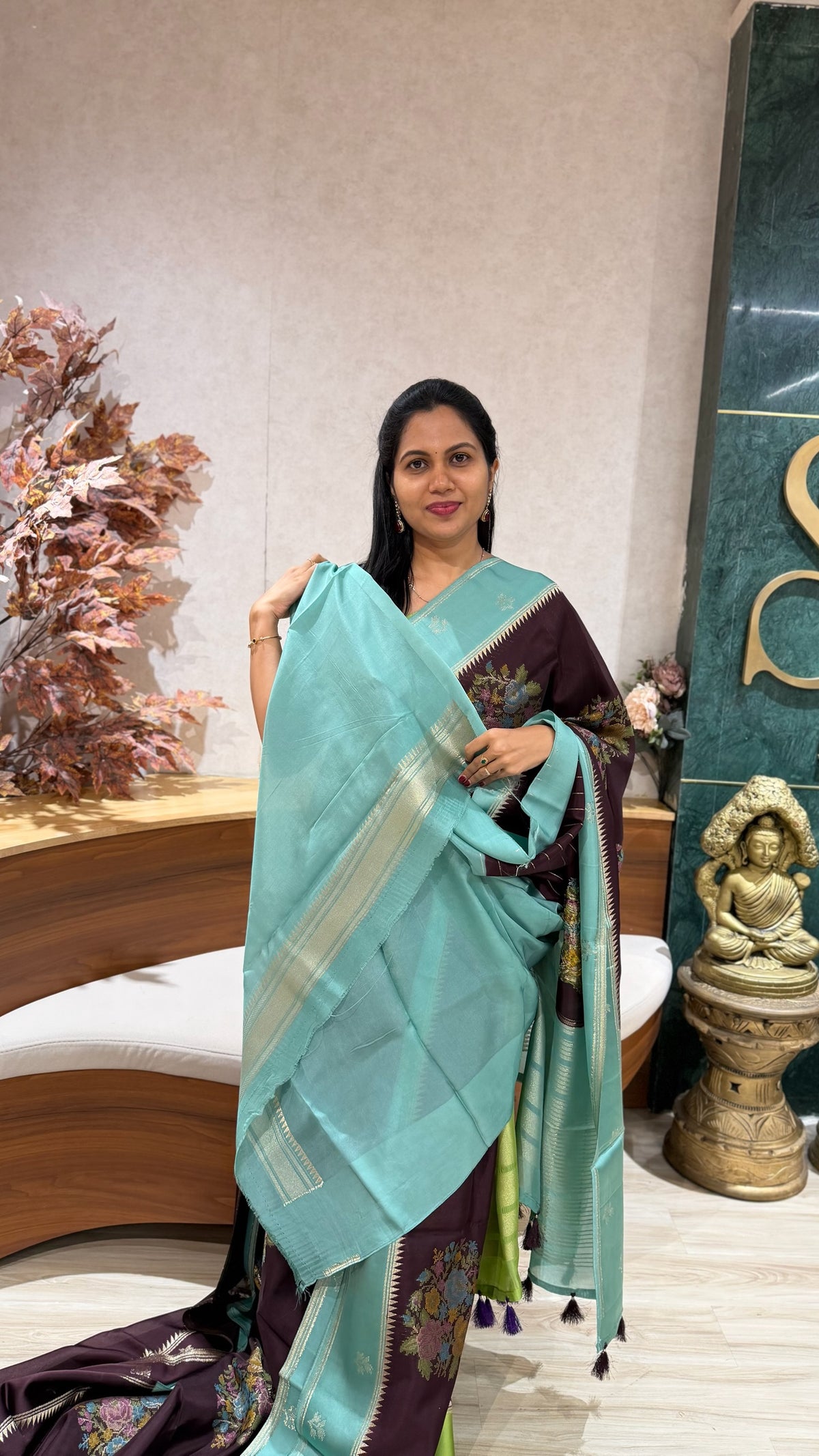 Tussar weaving