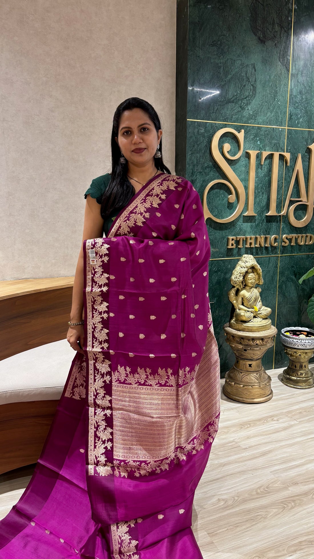 Handloom mango pattu