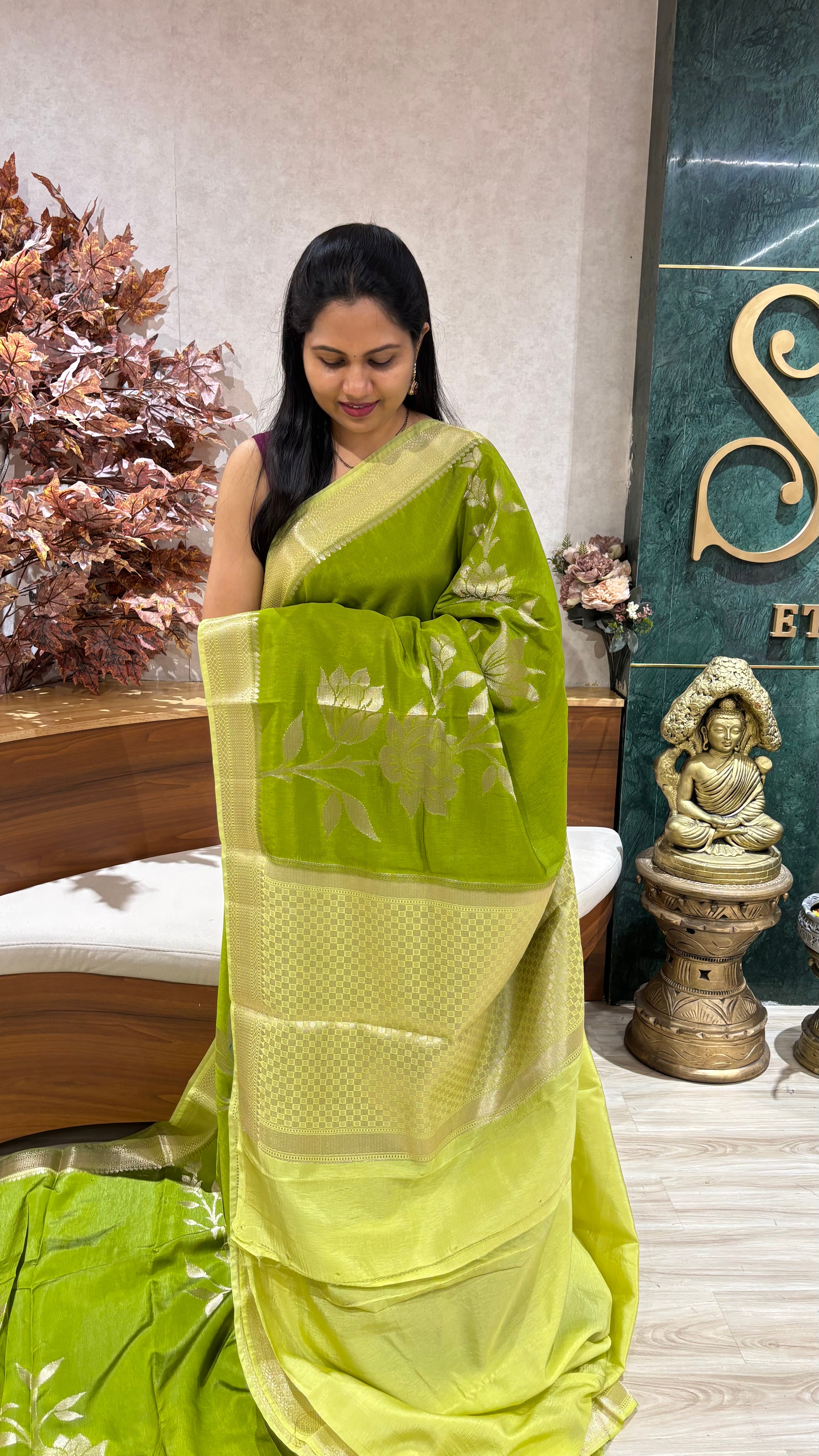 Fancy chanderi