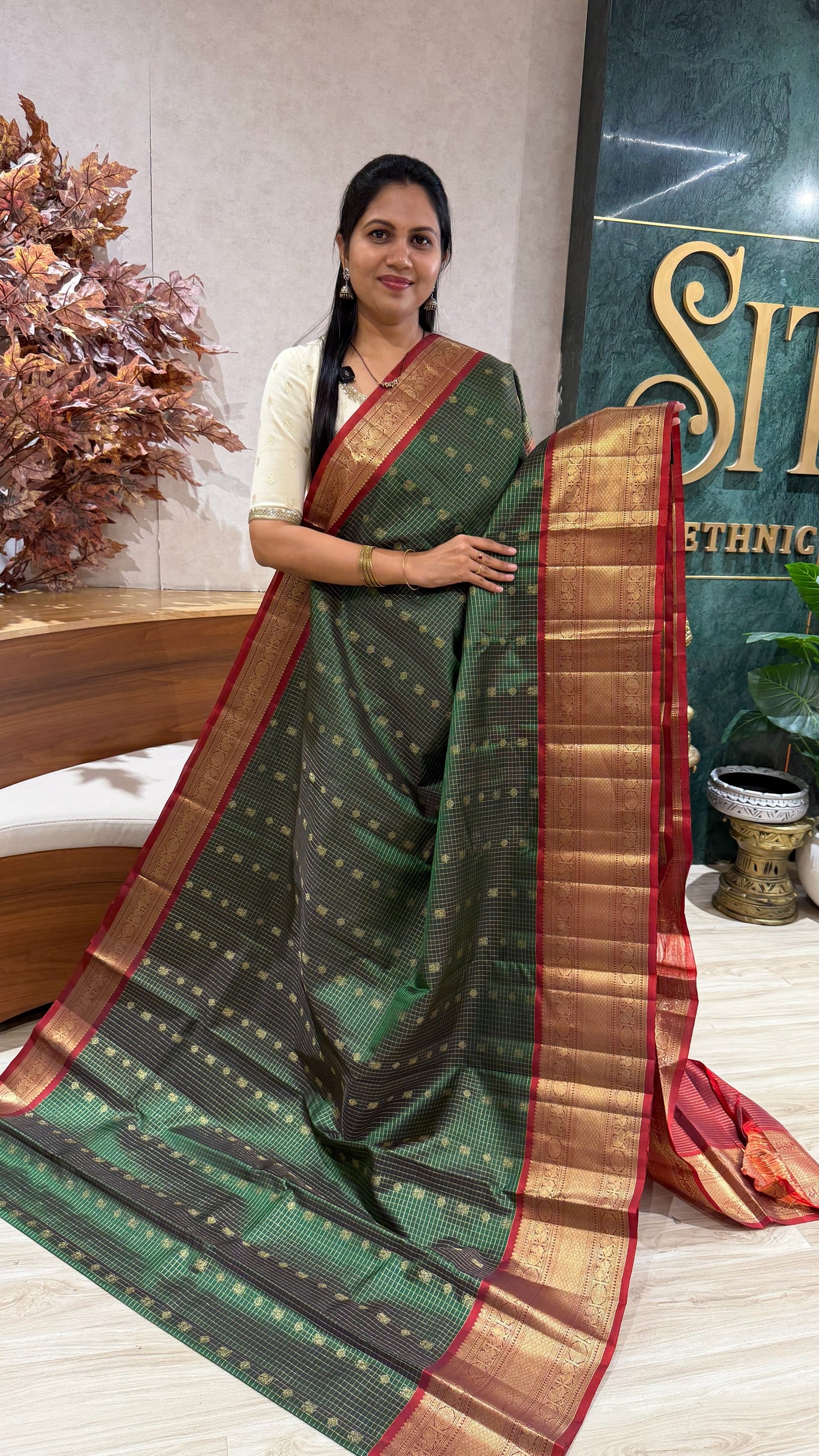 Handloom kanchi pattu