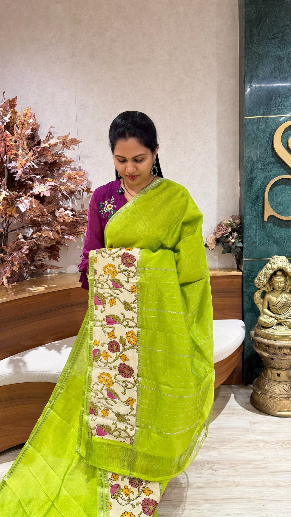 Mangalgiri work blouse