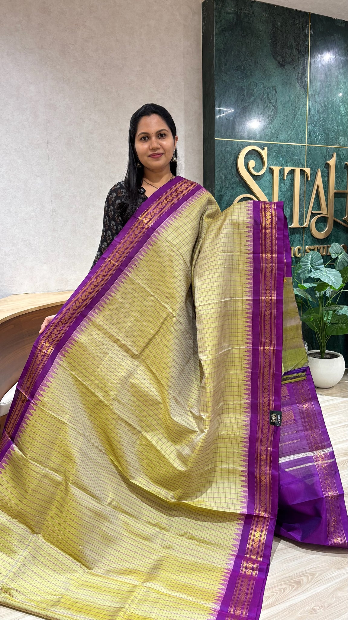 Handloom Gadwal pattu