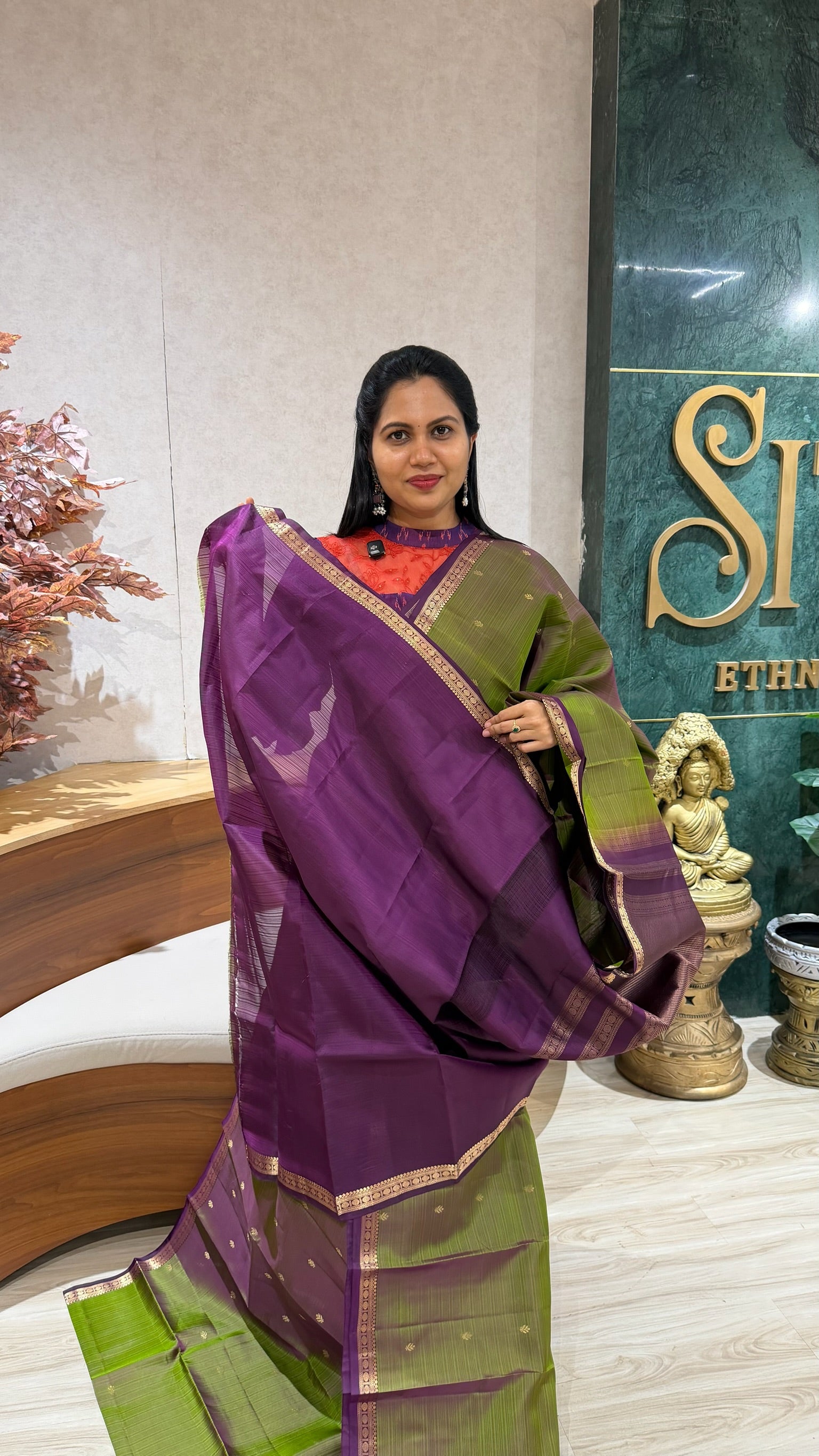 Small border kanchi pattu